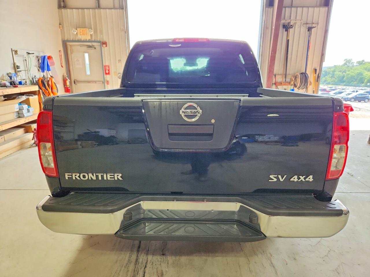 2012 Nissan Frontier S Черный vin: 1N6AD0EV5CC421001