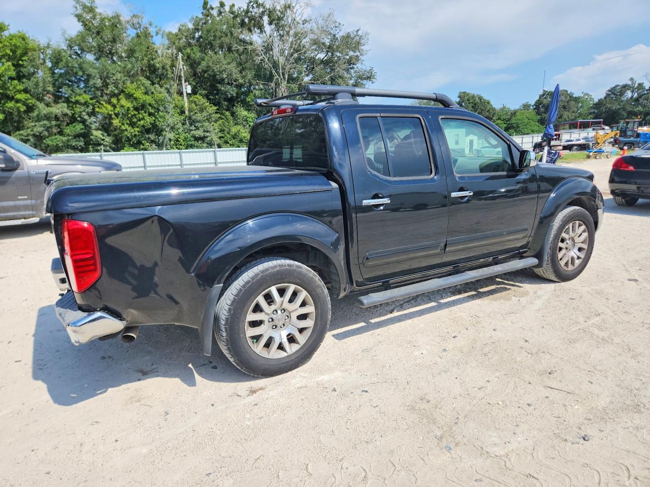 2012 Nissan Frontier S Black vin: 1N6AD0EV5CC424237