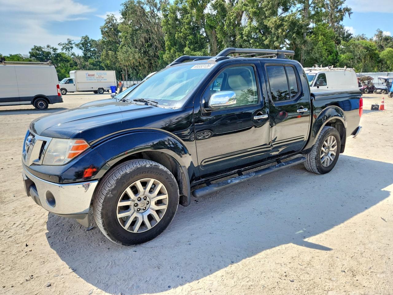 2012 Nissan Frontier S Черный vin: 1N6AD0EV5CC424237