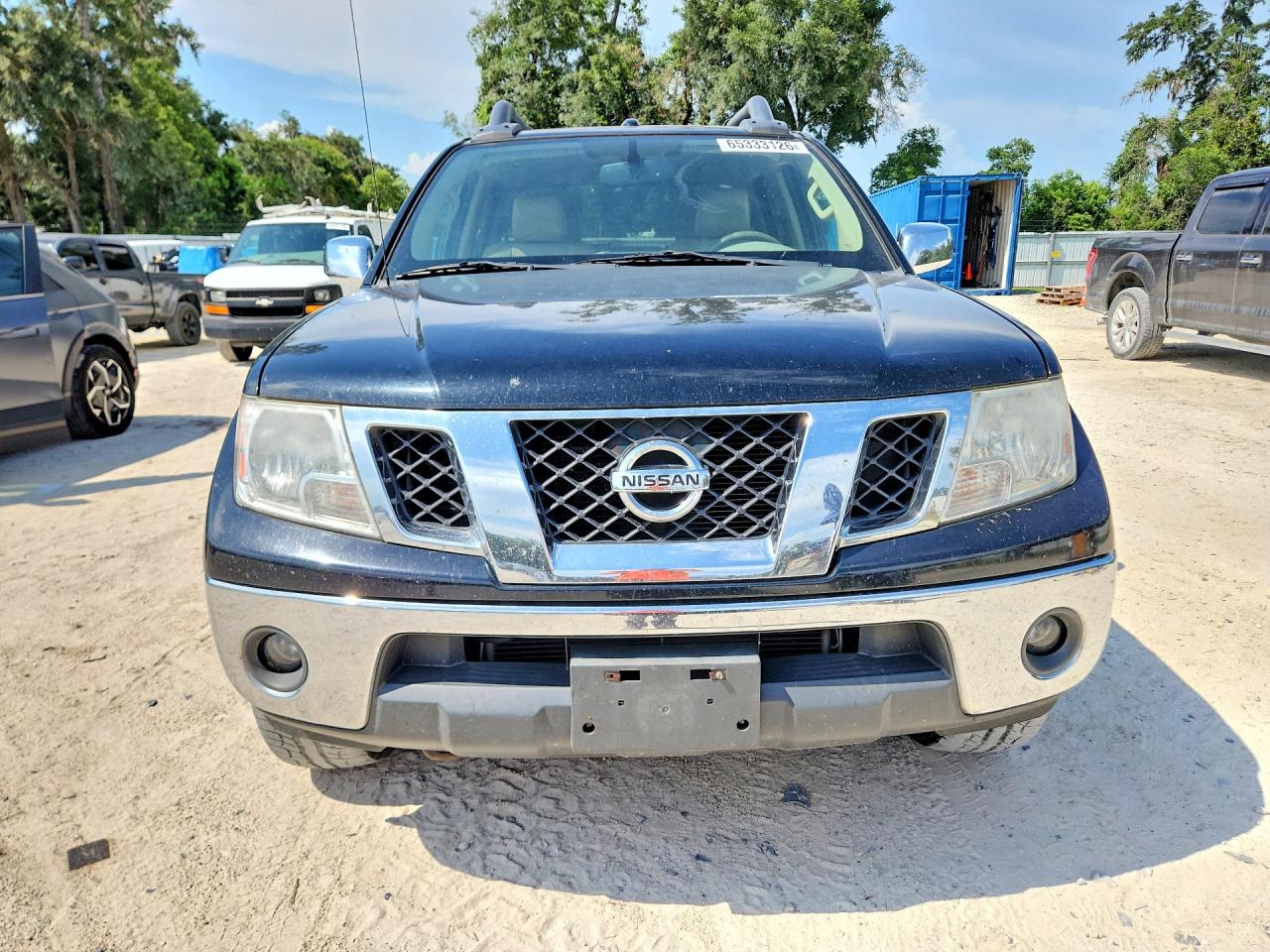 2012 Nissan Frontier S Black vin: 1N6AD0EV5CC424237