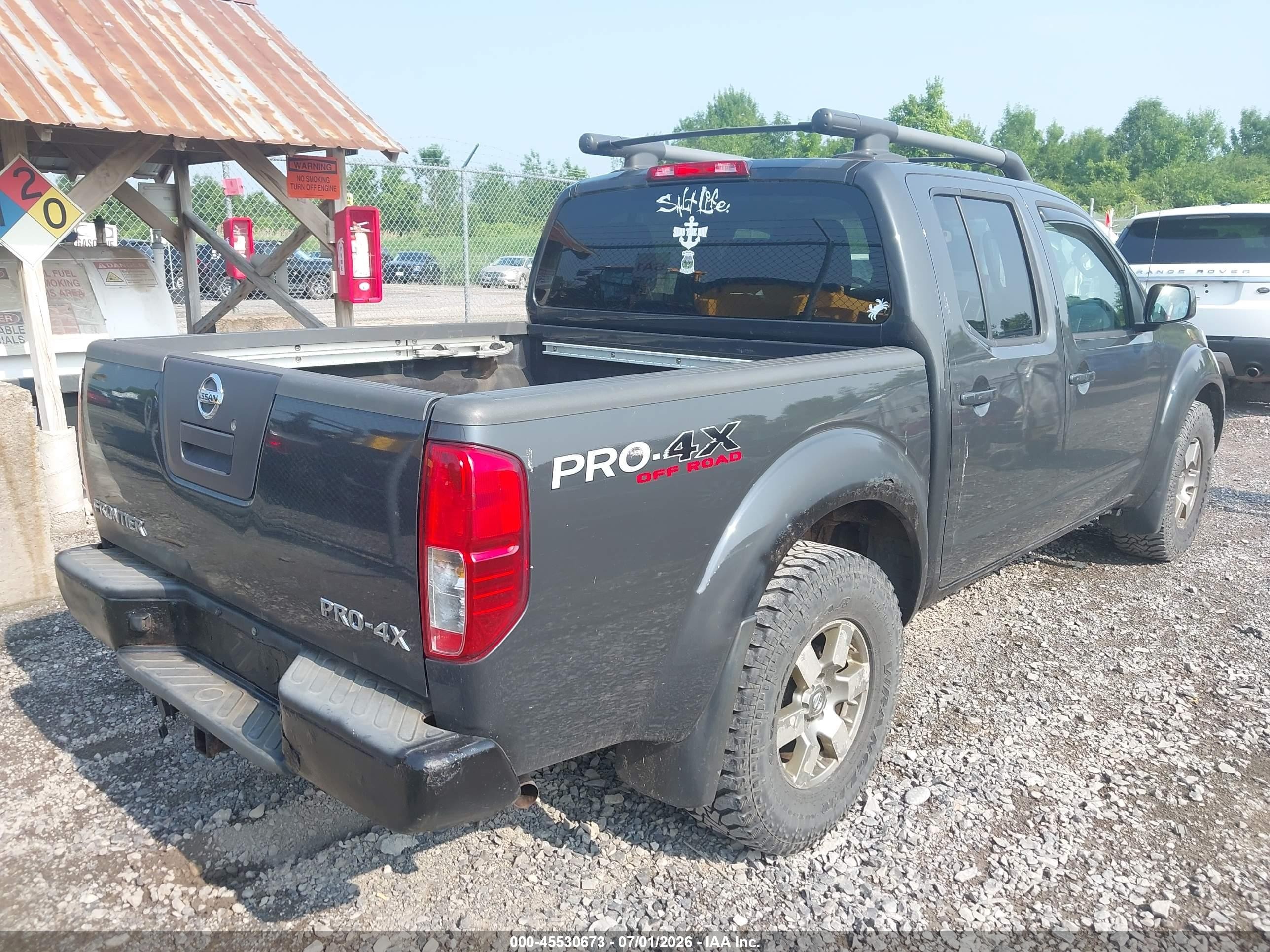 2012 Nissan Frontier Pro-4x Gray vin: 1N6AD0EV5CC428322
