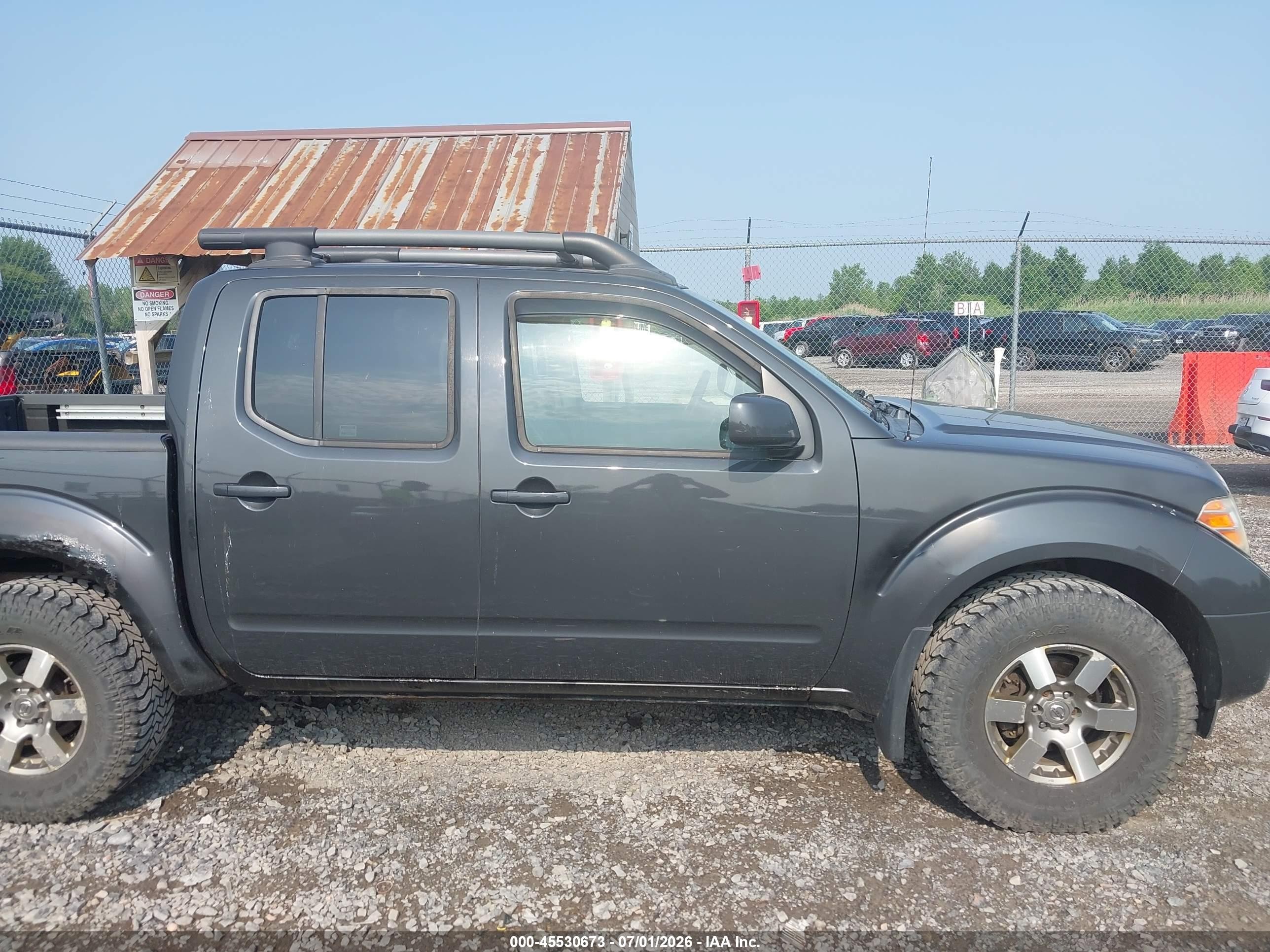 2012 Nissan Frontier Pro-4x Gray vin: 1N6AD0EV5CC428322