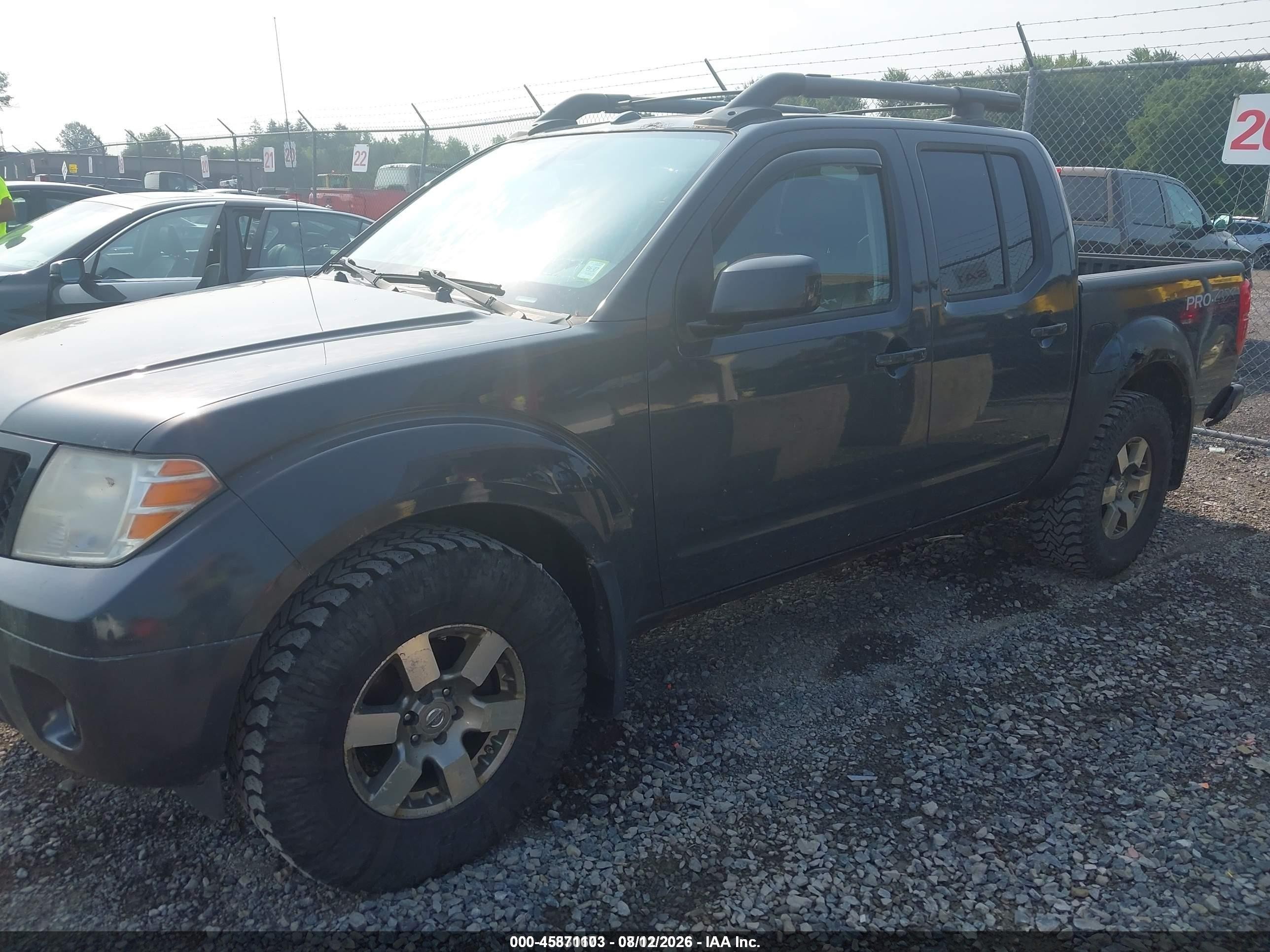 2012 Nissan Frontier Pro-4x Gray vin: 1N6AD0EV5CC428322