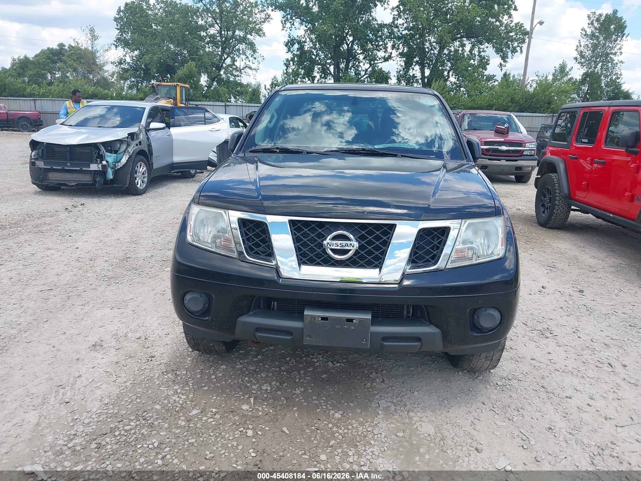 2012 Nissan Frontier Sv Black vin: 1N6AD0EV5CC436775