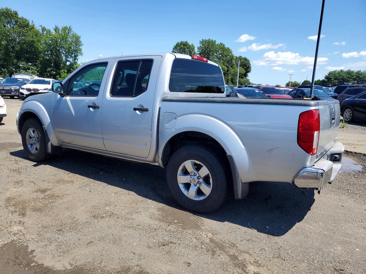 2012 Nissan Frontier S Silver vin: 1N6AD0EV5CC448926