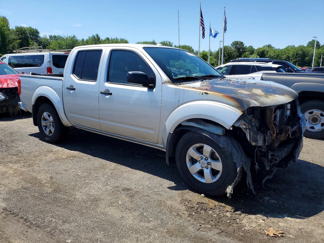 2012 Nissan Frontier S Silver vin: 1N6AD0EV5CC448926