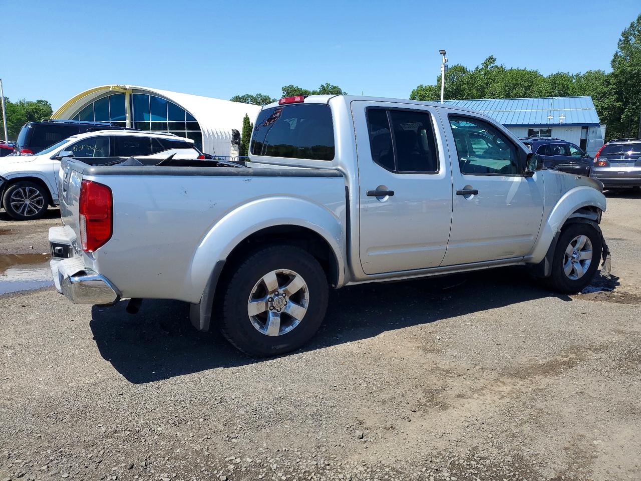 2012 Nissan Frontier S Silver vin: 1N6AD0EV5CC448926