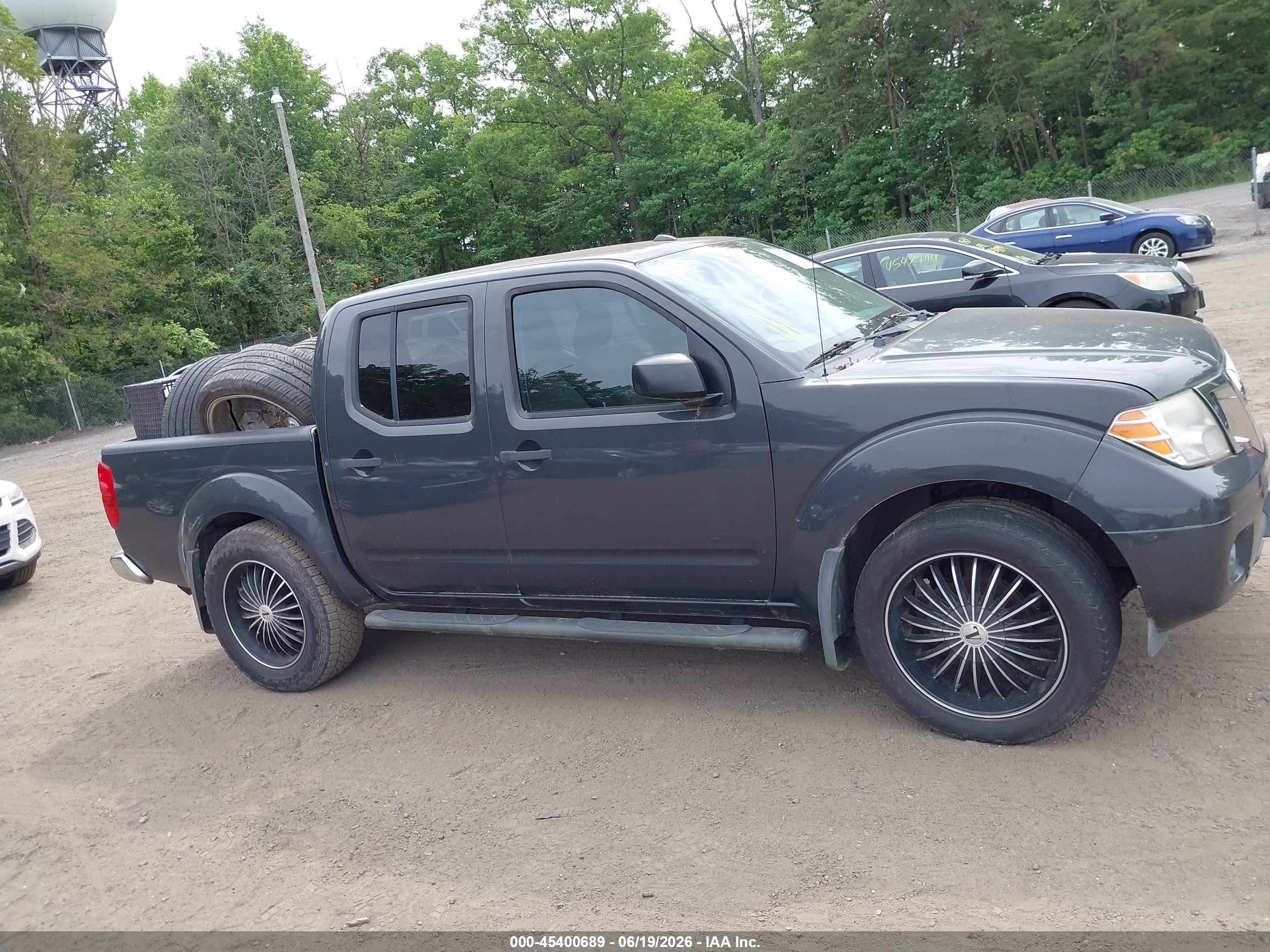 2012 Nissan Frontier Sv Gray vin: 1N6AD0EV5CC459327