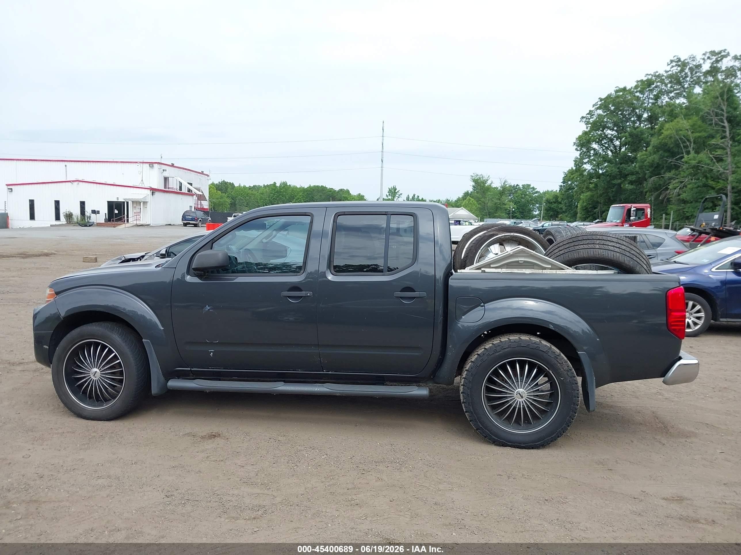 2012 Nissan Frontier Sv Gray vin: 1N6AD0EV5CC459327