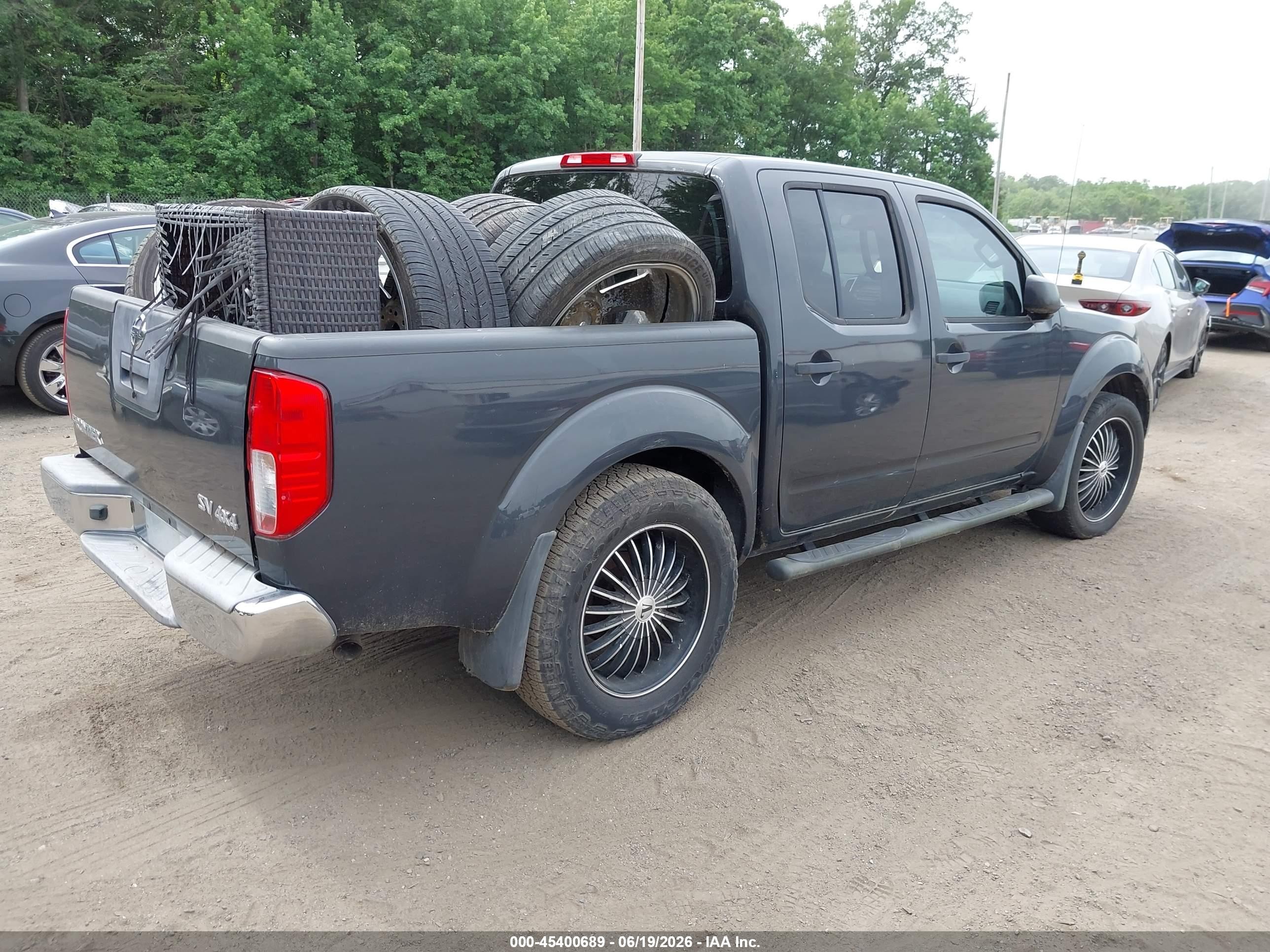 2012 Nissan Frontier Sv Gray vin: 1N6AD0EV5CC459327