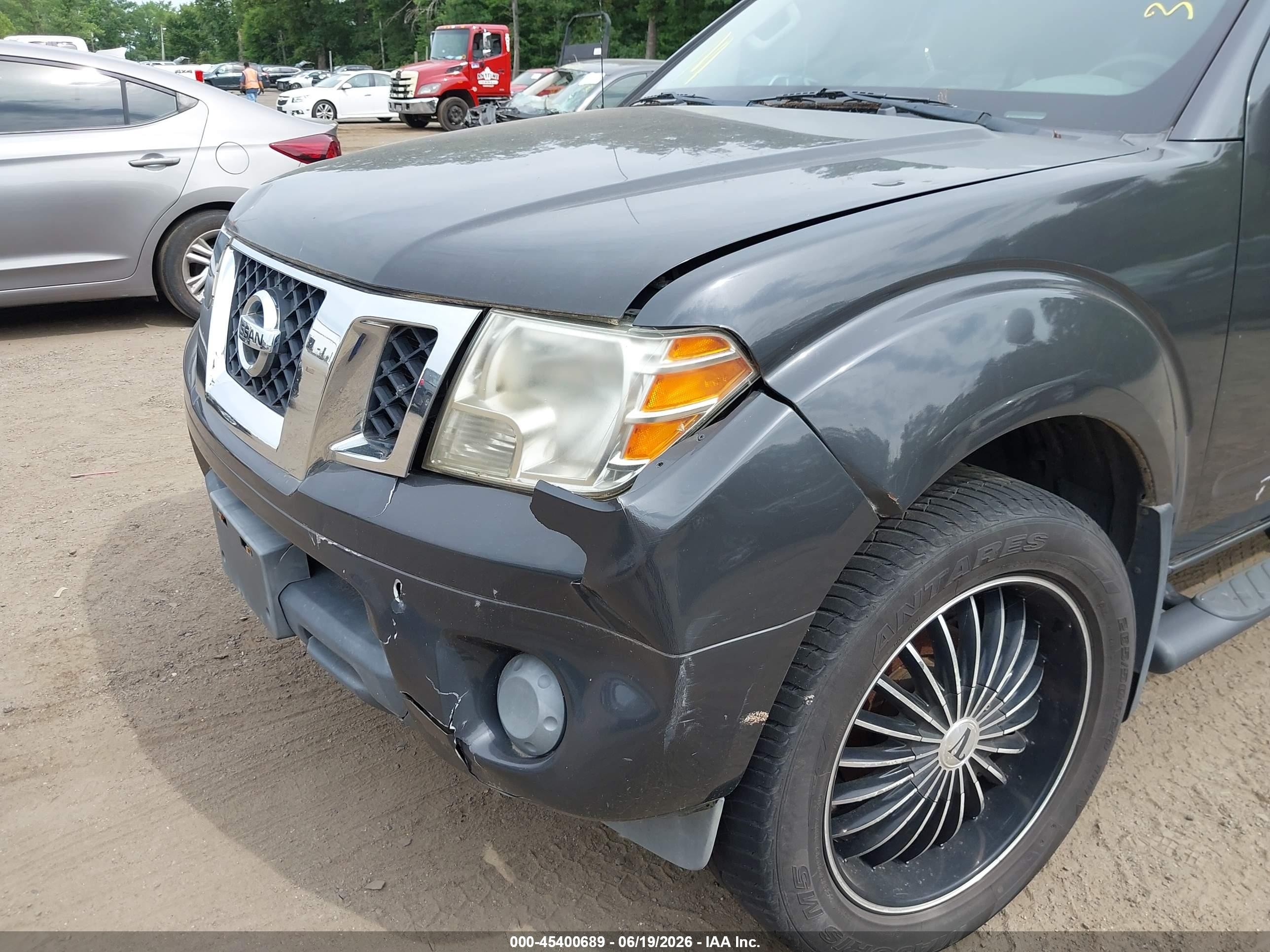 2012 Nissan Frontier Sv Gray vin: 1N6AD0EV5CC459327