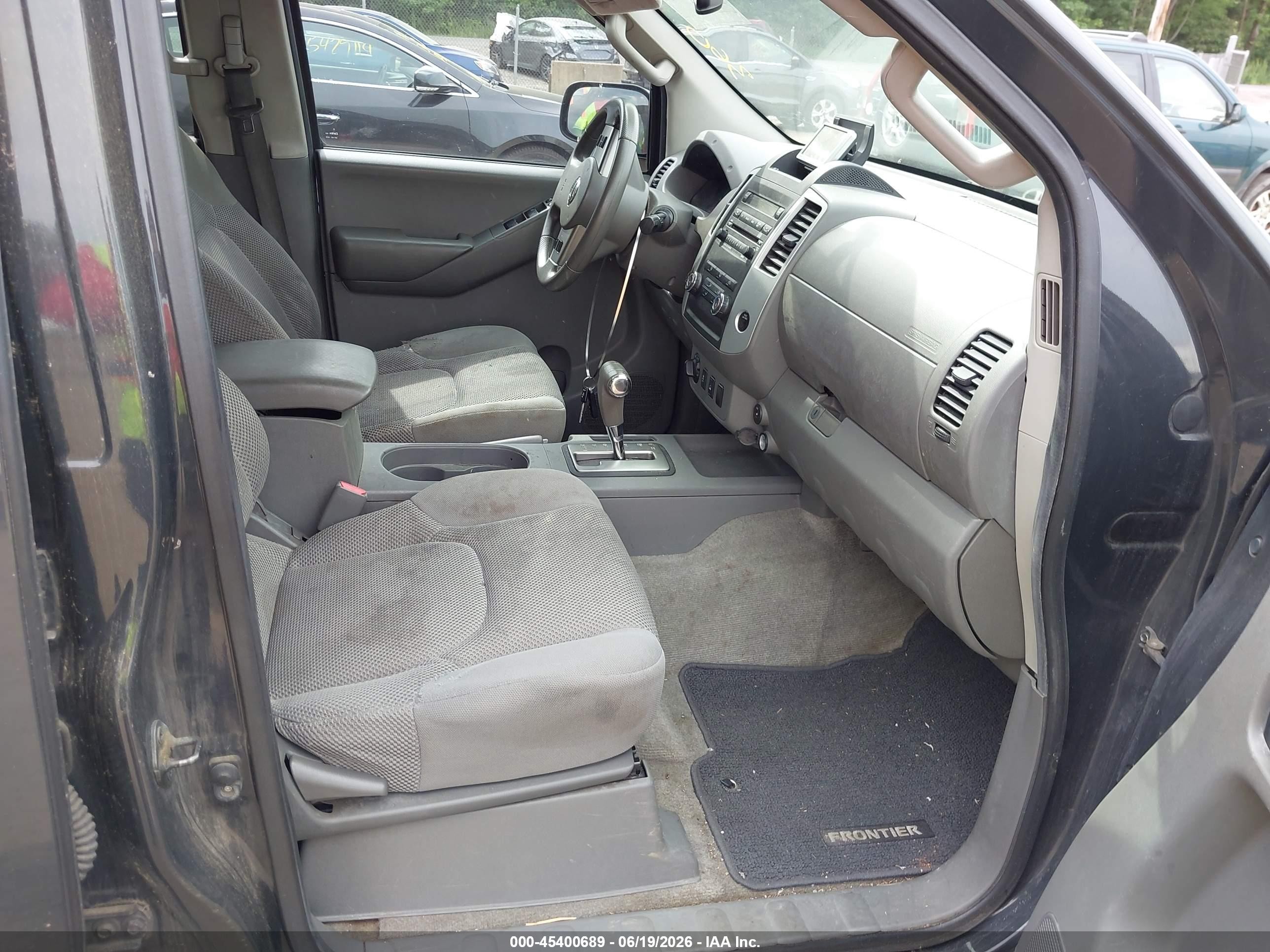 2012 Nissan Frontier Sv Gray vin: 1N6AD0EV5CC459327