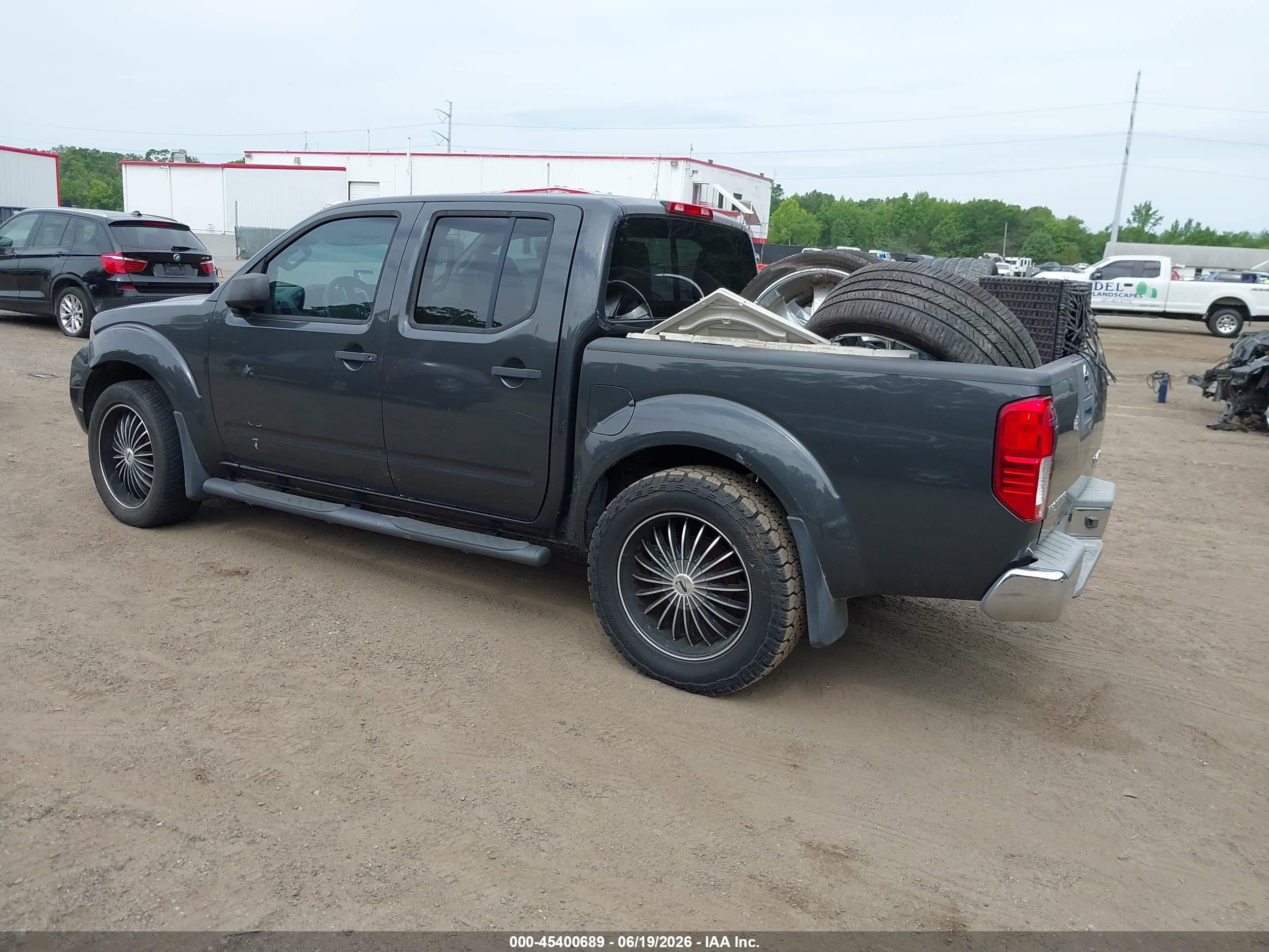2012 Nissan Frontier Sv Gray vin: 1N6AD0EV5CC459327