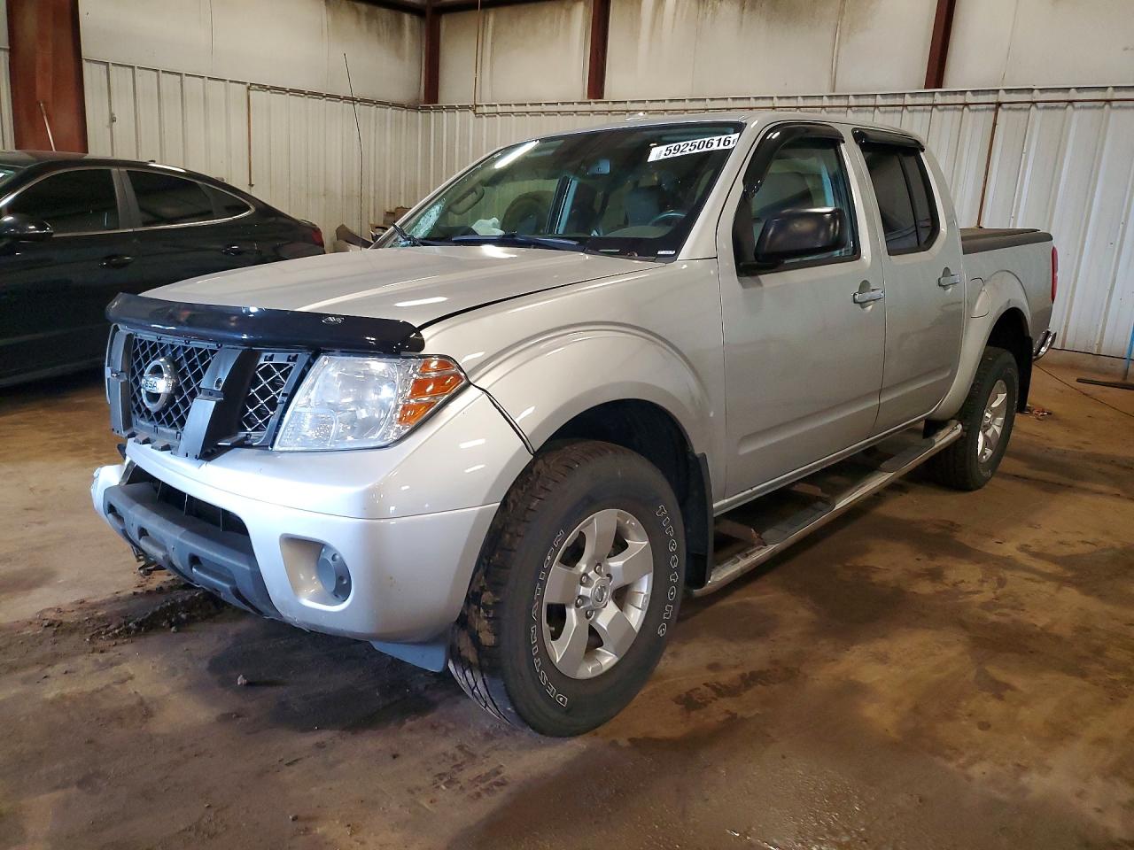 2012 Nissan Frontier S/sv/sl/pro-4x Silver vin: 1N6AD0EV5CC482980