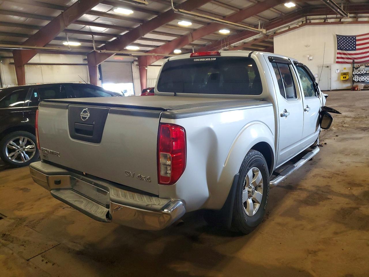 2012 Nissan Frontier S/sv/sl/pro-4x Silver vin: 1N6AD0EV5CC482980