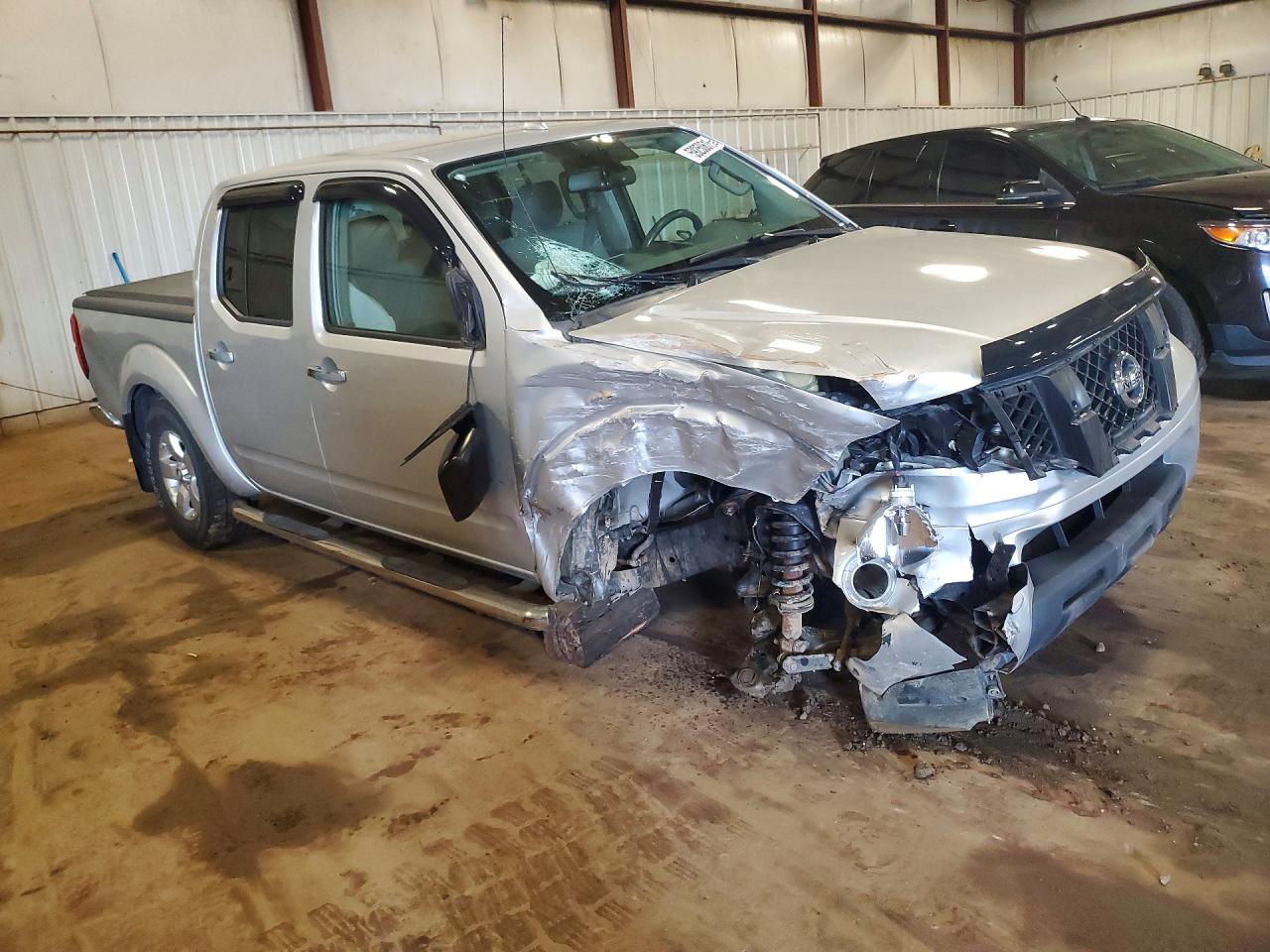 2012 Nissan Frontier S/sv/sl/pro-4x Silver vin: 1N6AD0EV5CC482980
