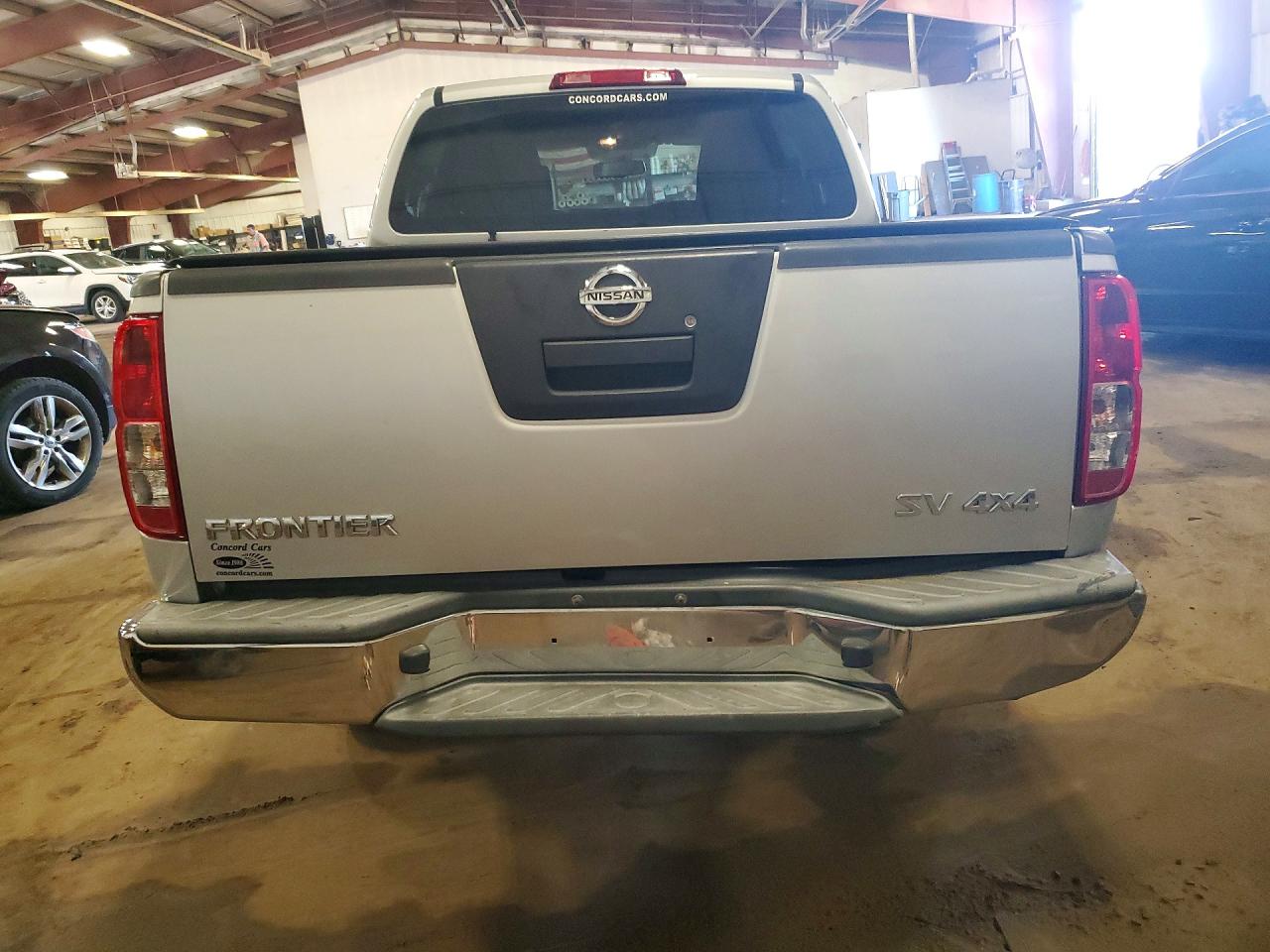 2012 Nissan Frontier S/sv/sl/pro-4x Silver vin: 1N6AD0EV5CC482980