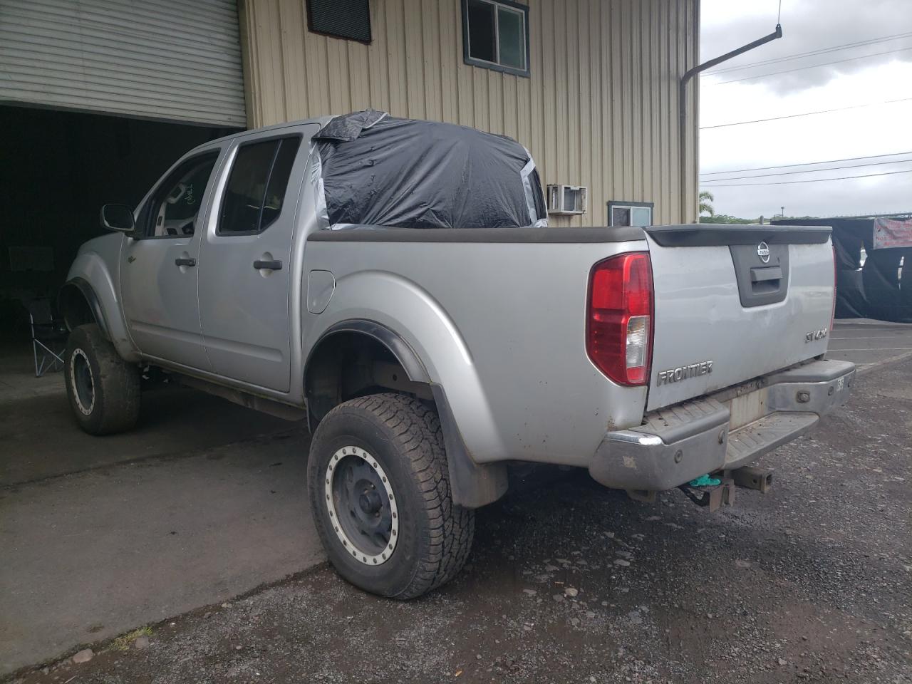 2013 Nissan Frontier S Gray vin: 1N6AD0EV5DN733681 Damage: Left Bed Side, Chipped, 10 Or More