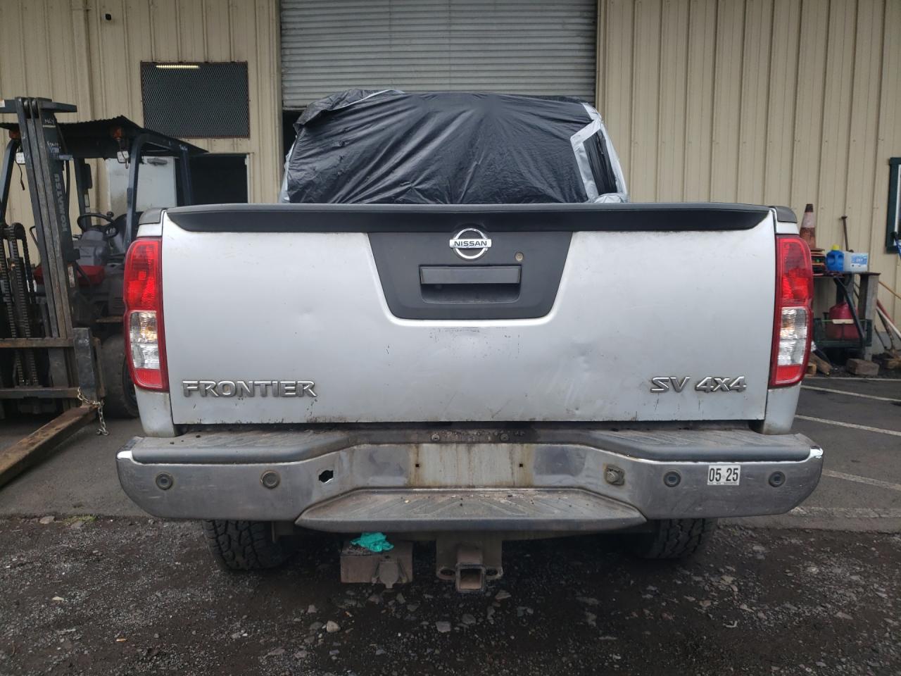 2013 Nissan Frontier S Gray vin: 1N6AD0EV5DN733681 Damage: Tailgate, Multiple Dents/Paint Damage, 4