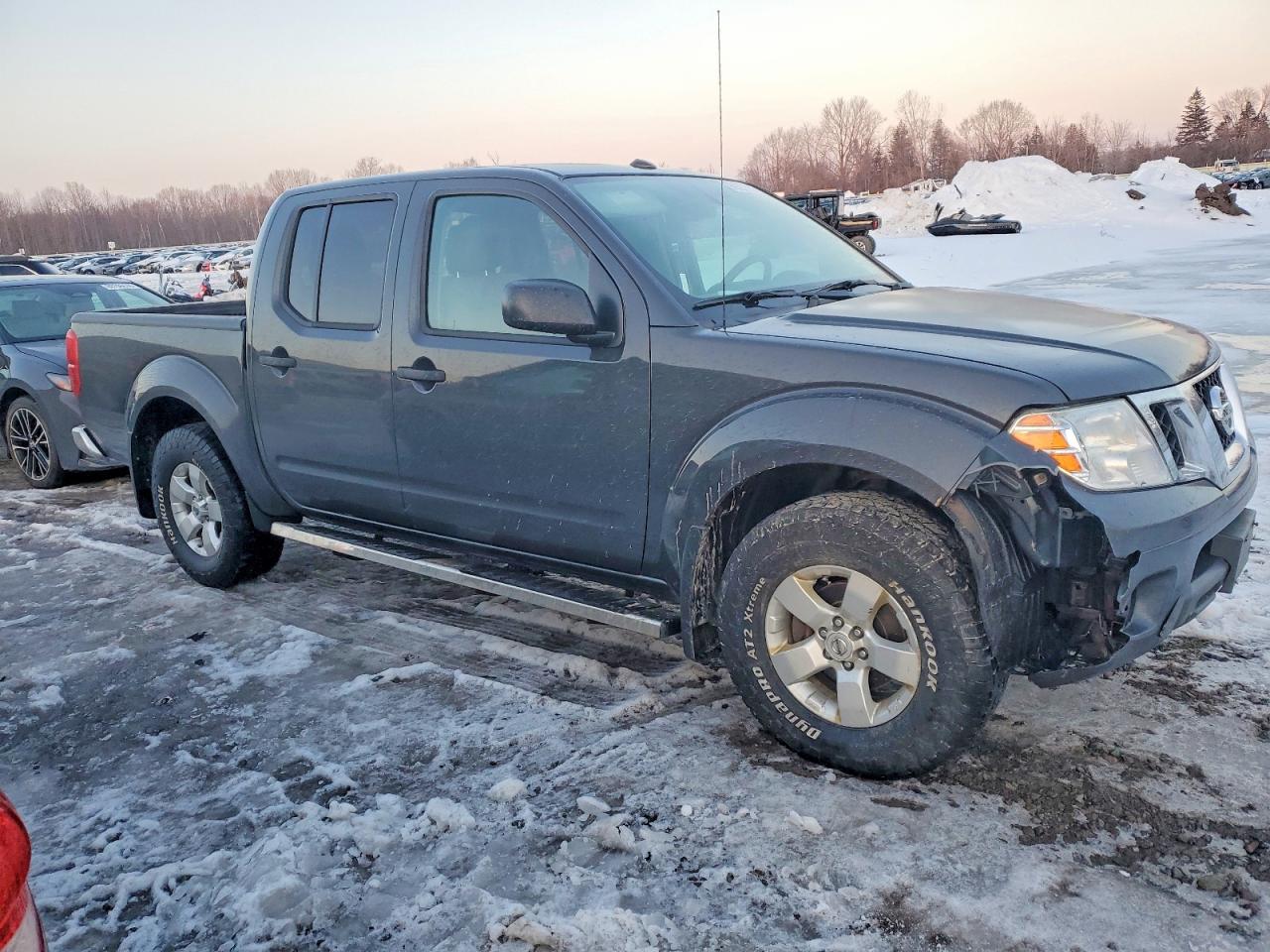 2013 Nissan Frontier S Gray vin: 1N6AD0EV5DN751873