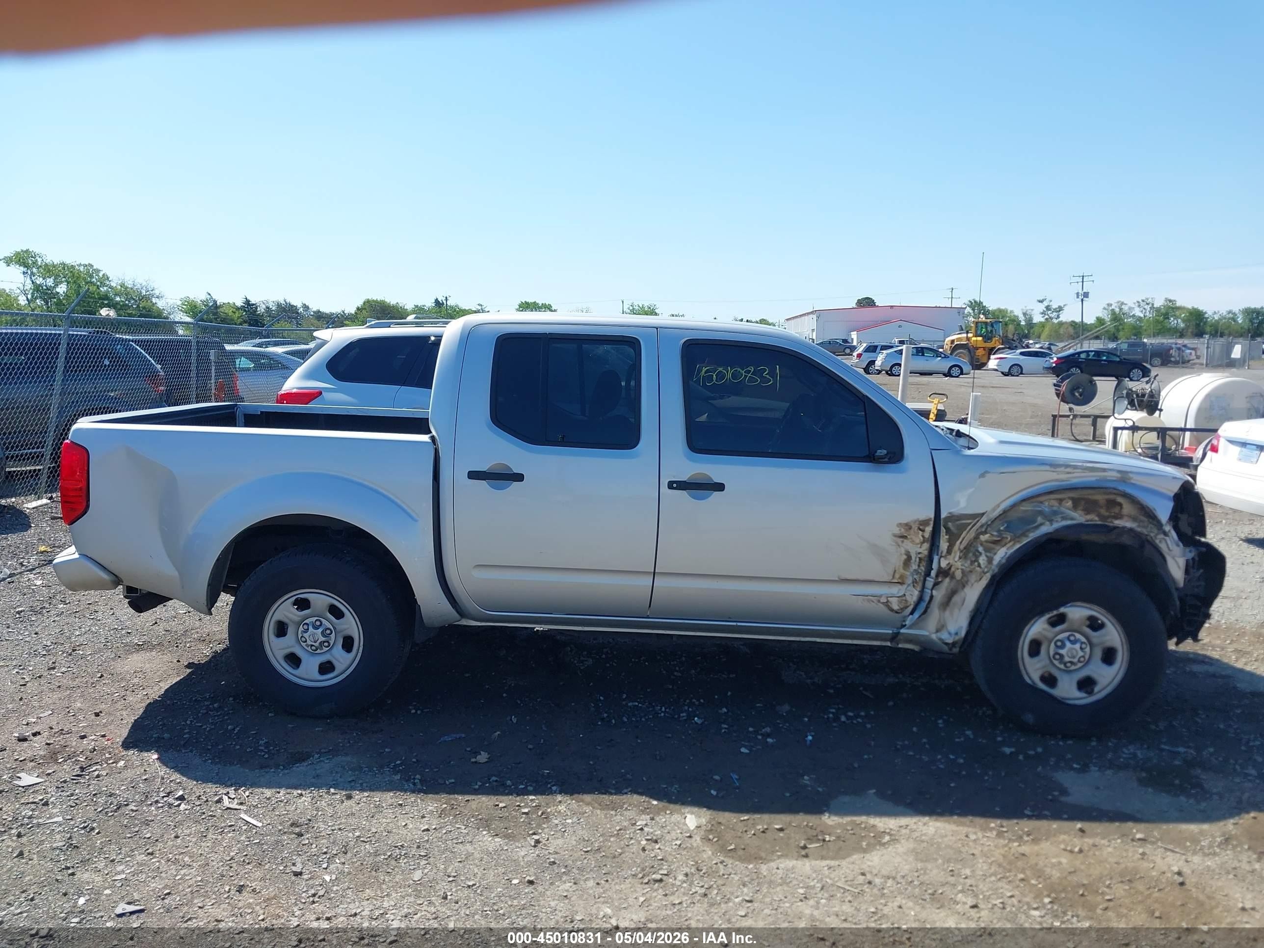 2014 Nissan Frontier S Silver vin: 1N6AD0EV5EN705008