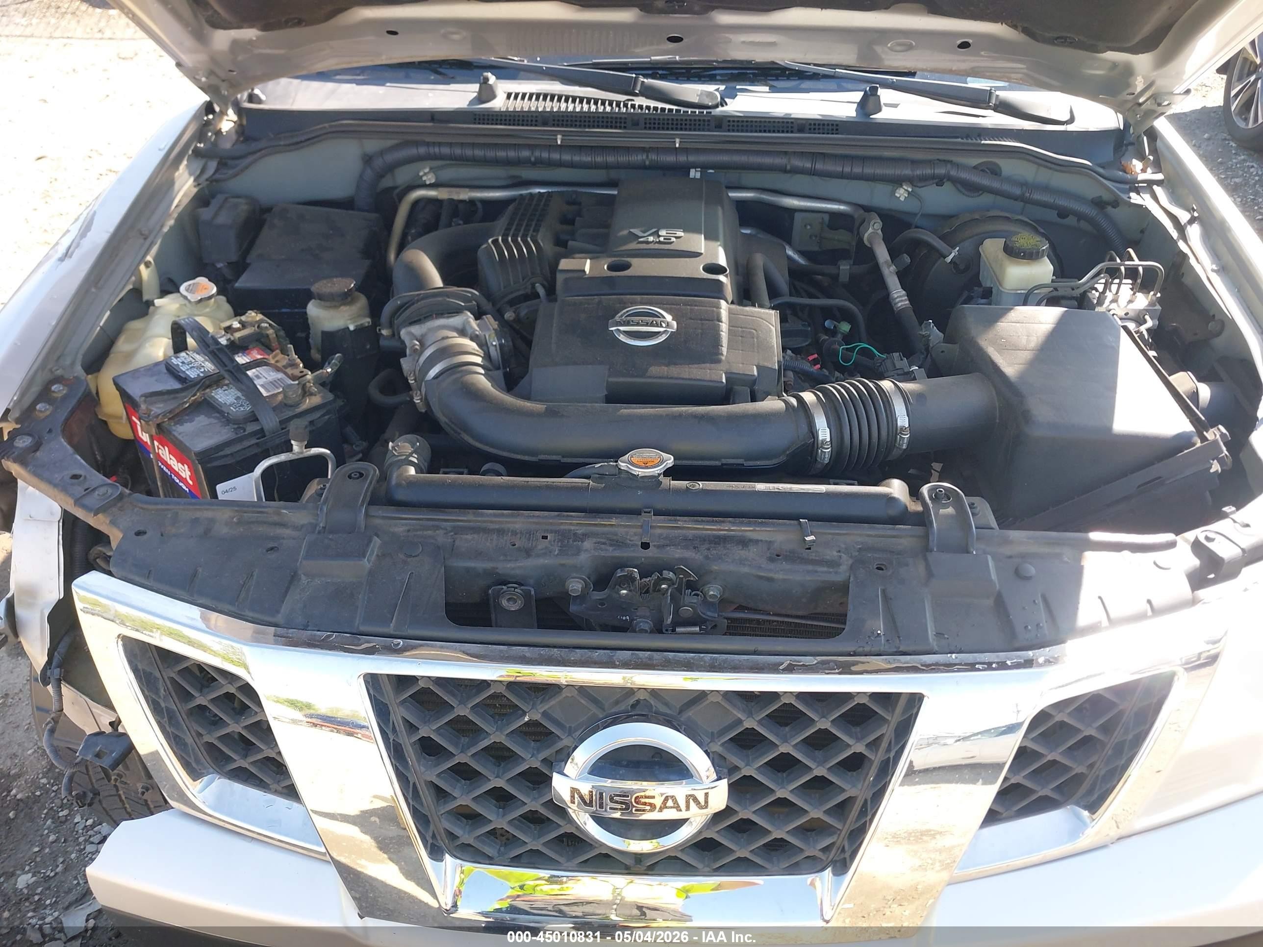 2014 Nissan Frontier S Silver vin: 1N6AD0EV5EN705008