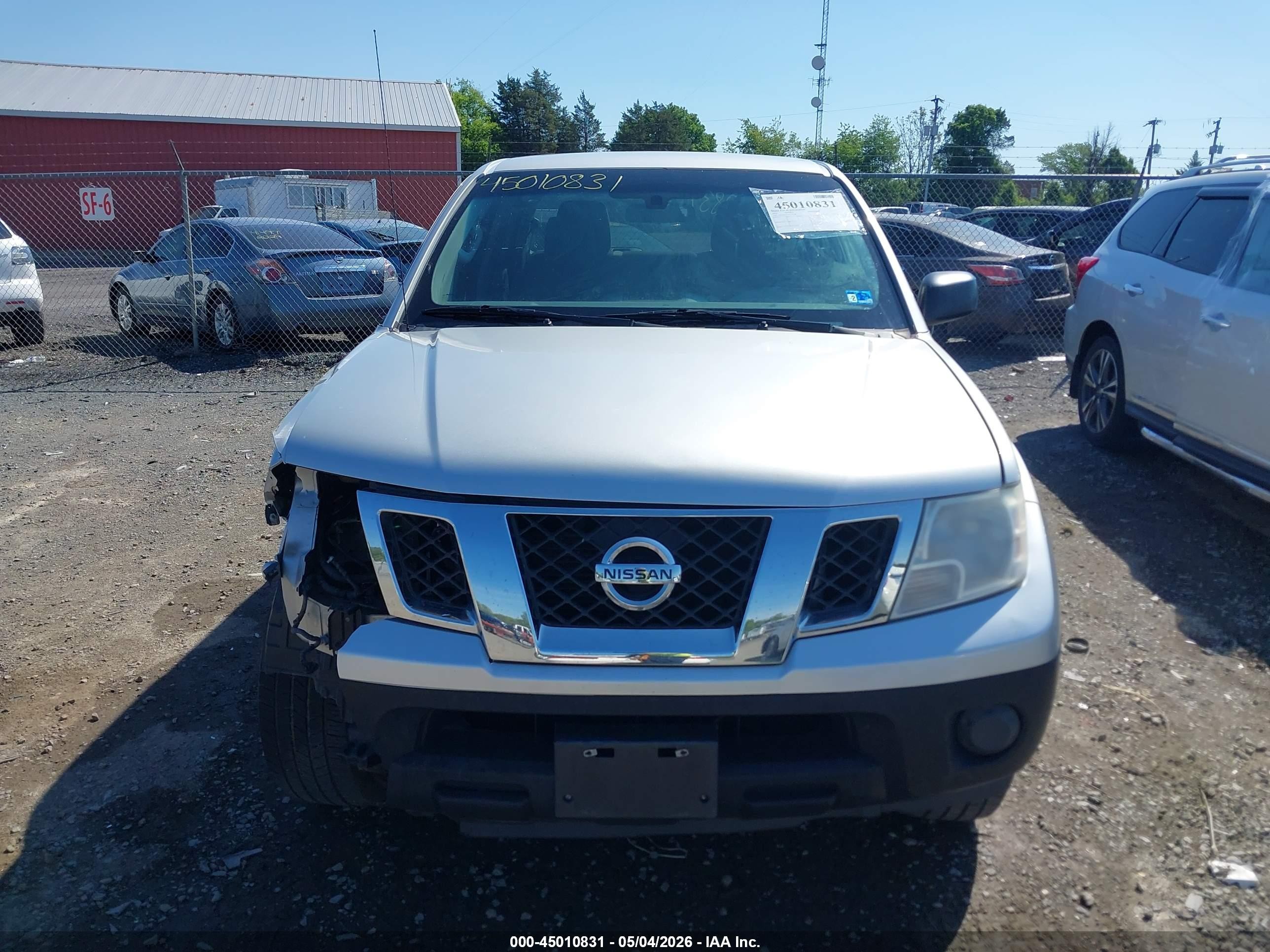 2014 Nissan Frontier S Silver vin: 1N6AD0EV5EN705008