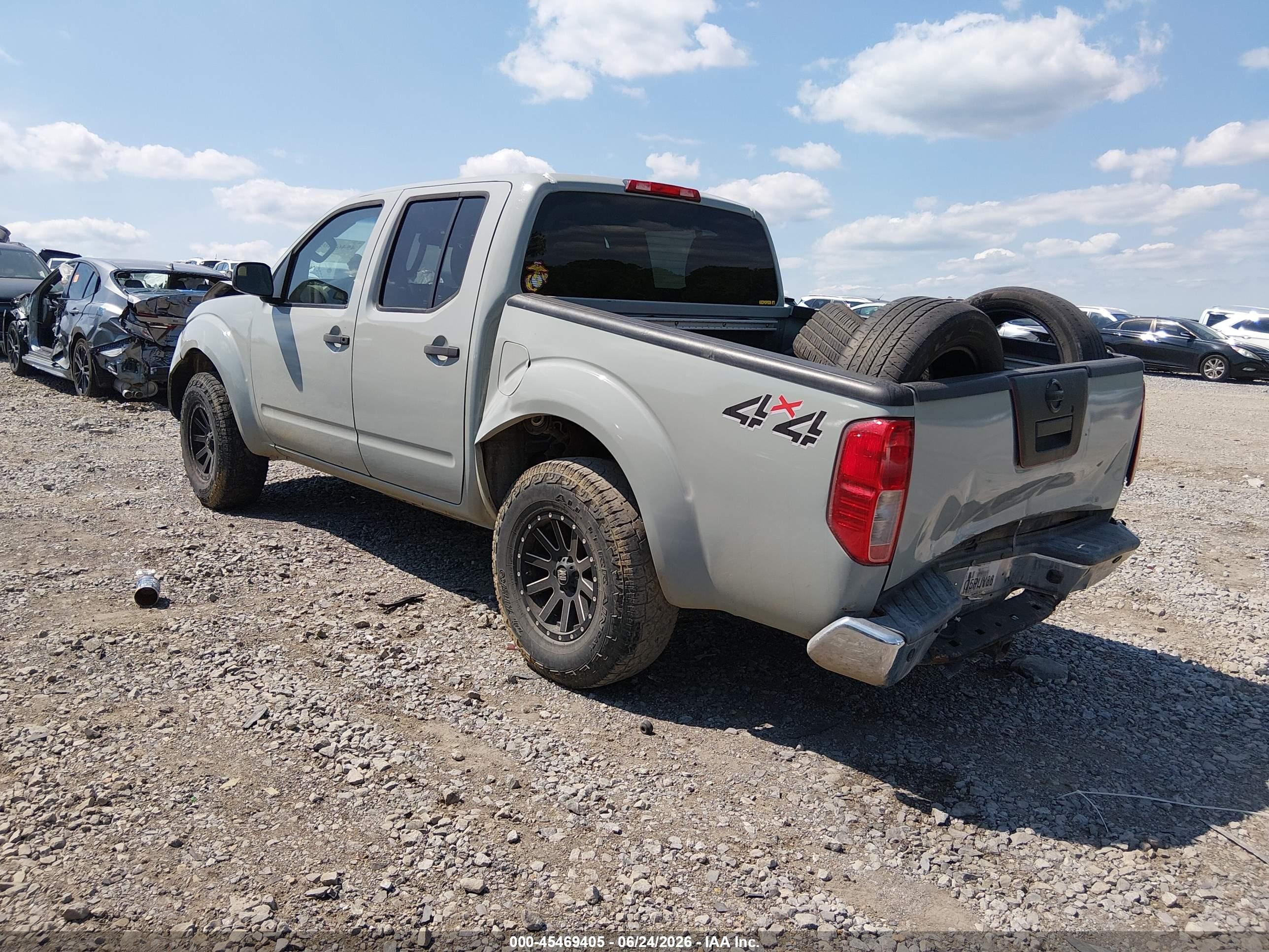 2014 Nissan Frontier S Gray vin: 1N6AD0EV5EN708328