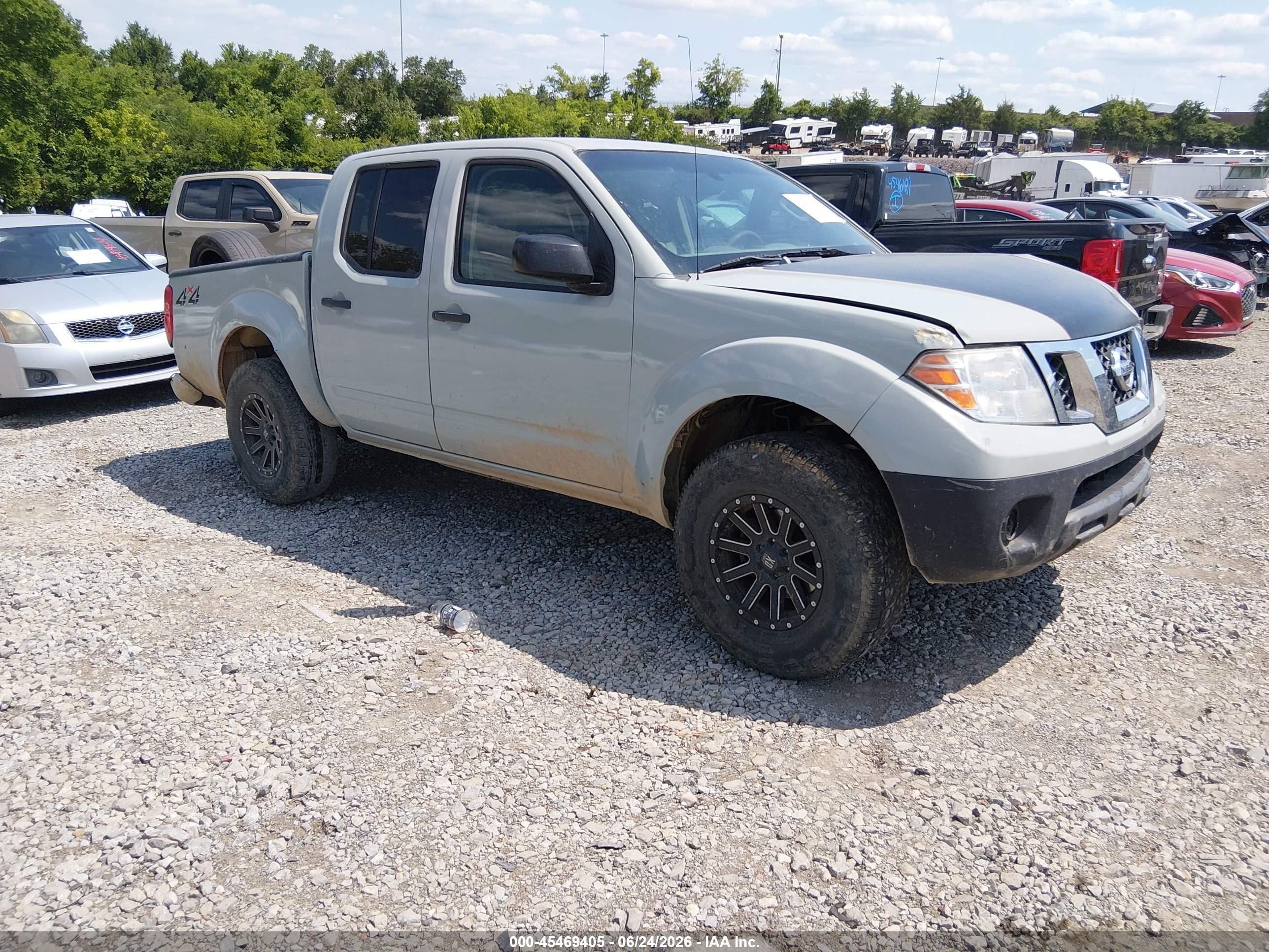 2014 Nissan Frontier S Gray vin: 1N6AD0EV5EN708328
