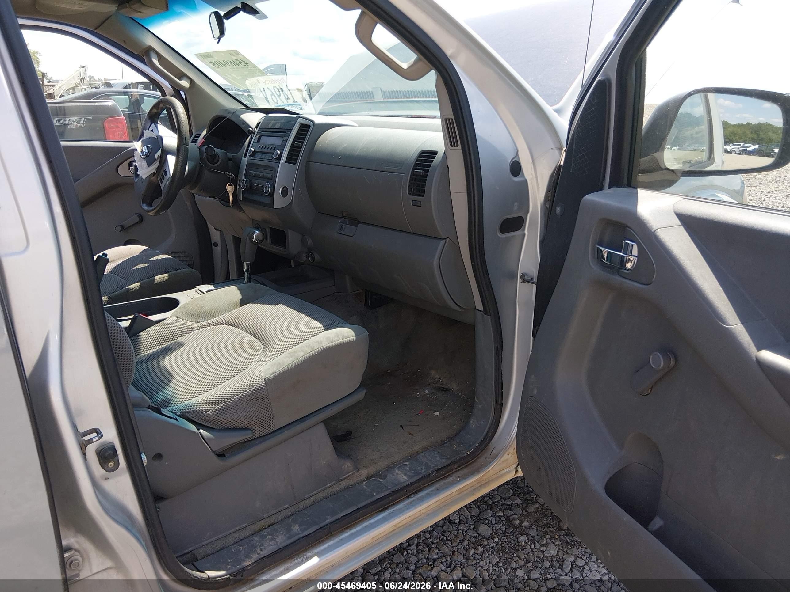 2014 Nissan Frontier S Gray vin: 1N6AD0EV5EN708328