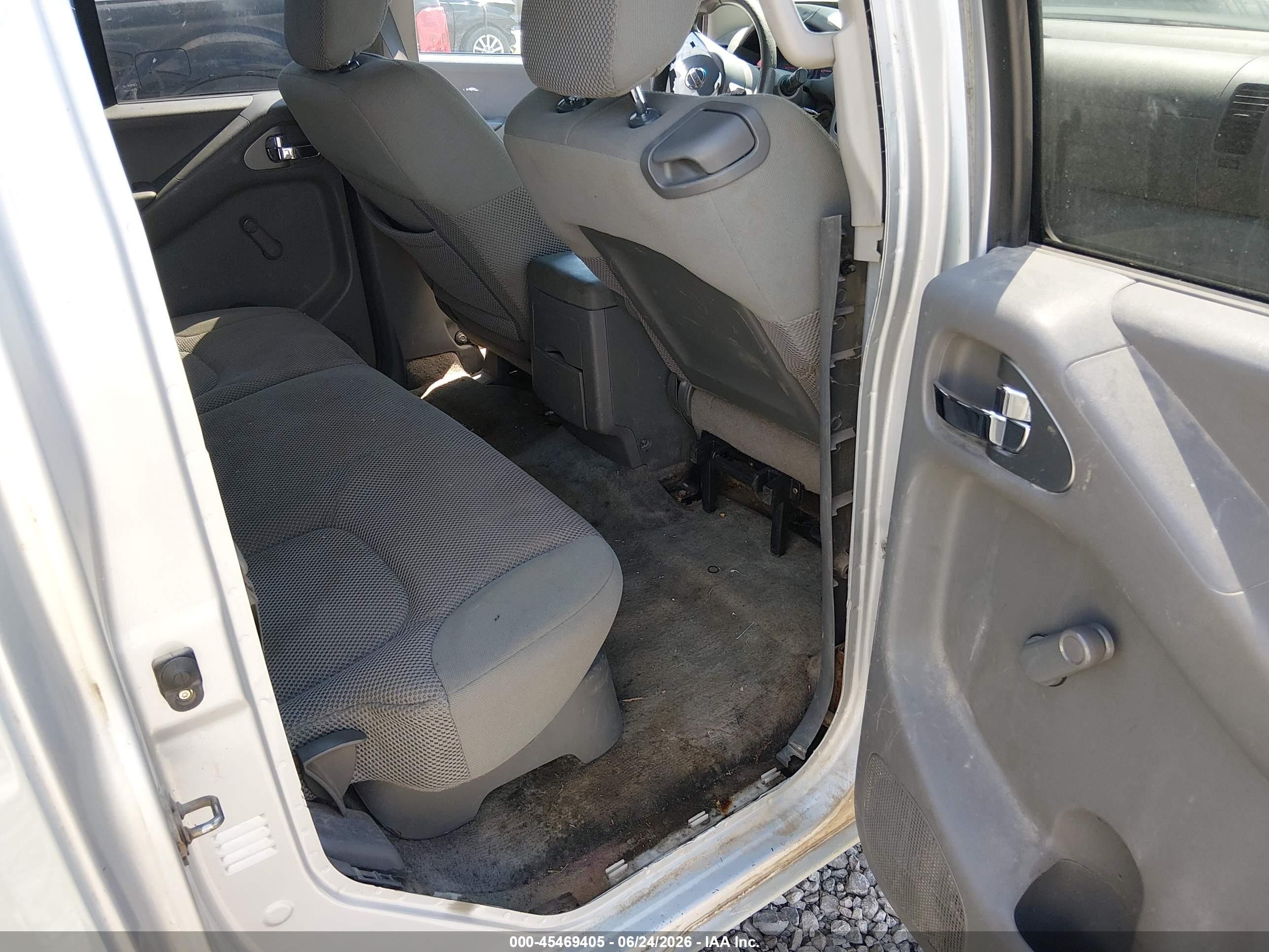 2014 Nissan Frontier S Gray vin: 1N6AD0EV5EN708328