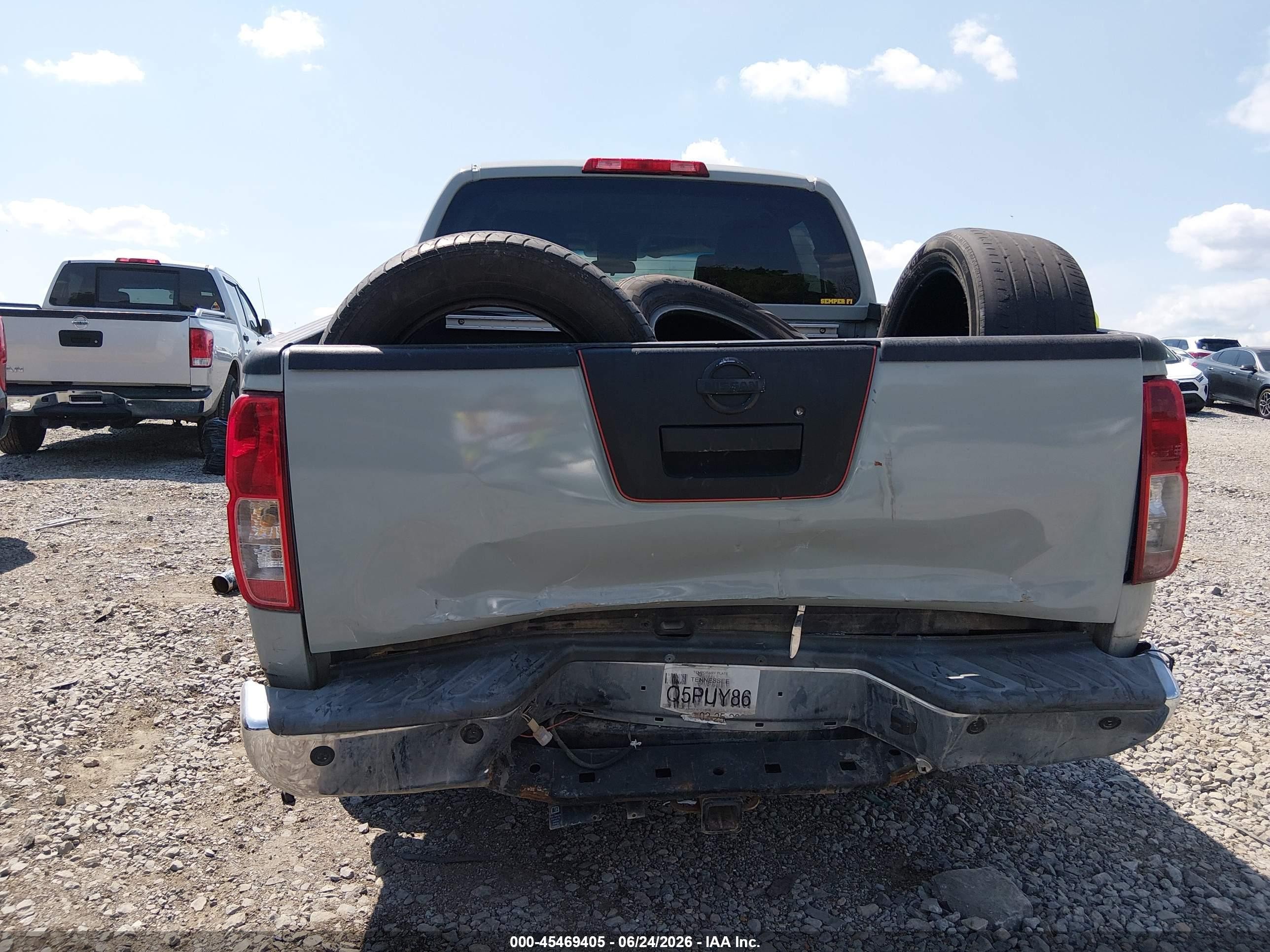 2014 Nissan Frontier S Gray vin: 1N6AD0EV5EN708328