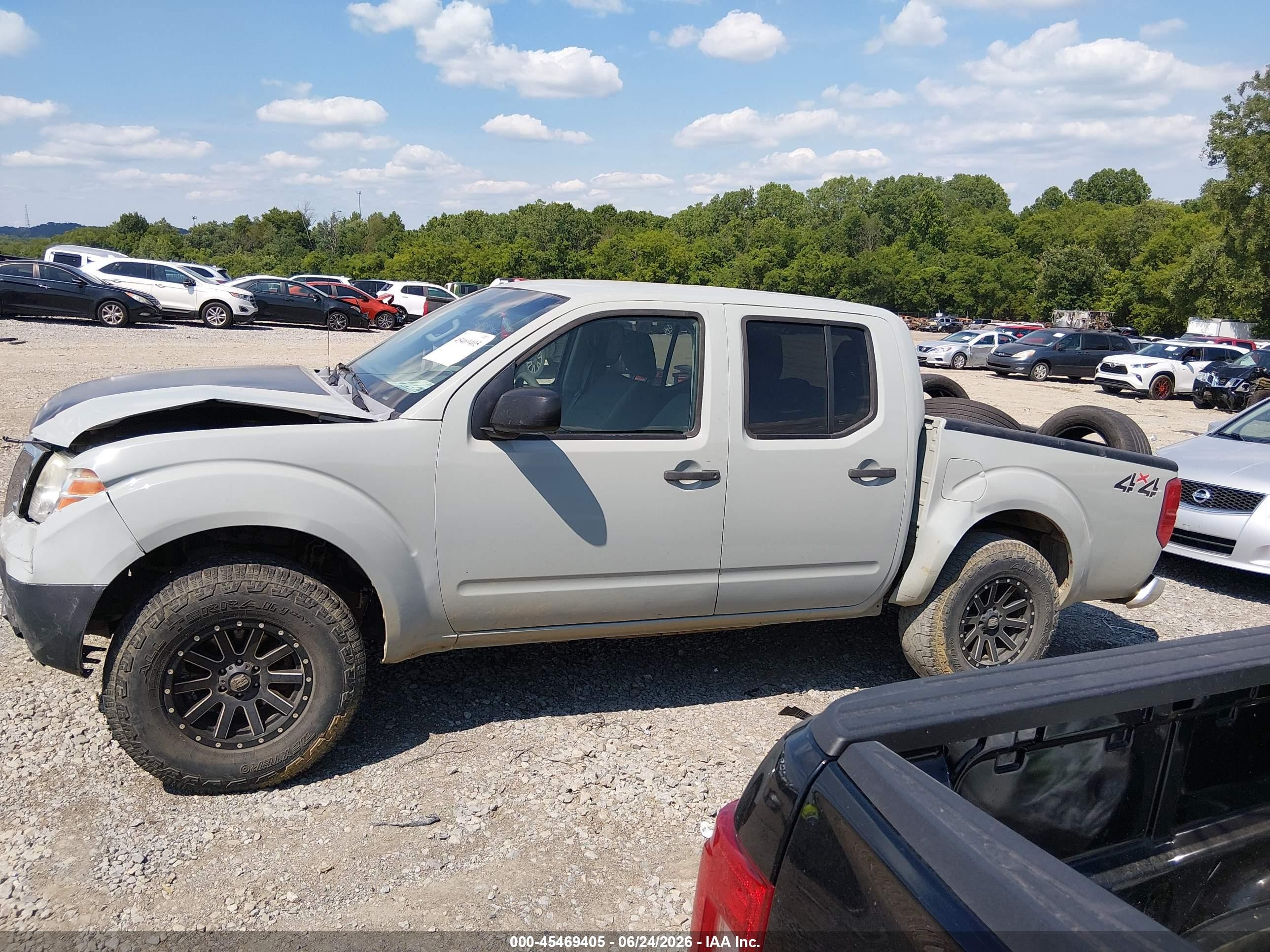 2014 Nissan Frontier S Gray vin: 1N6AD0EV5EN708328