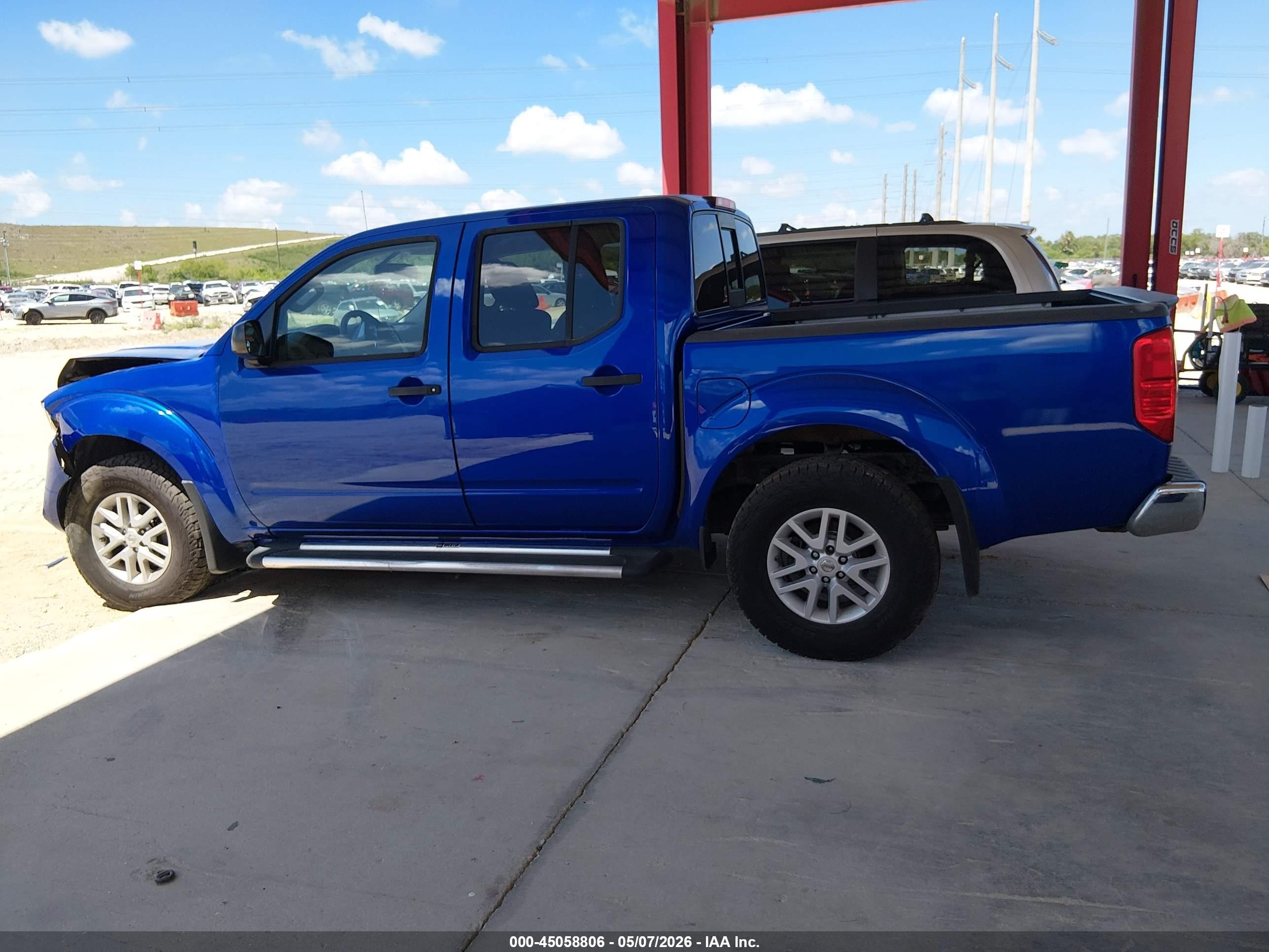 2014 Nissan Frontier Sv Blue vin: 1N6AD0EV5EN737103