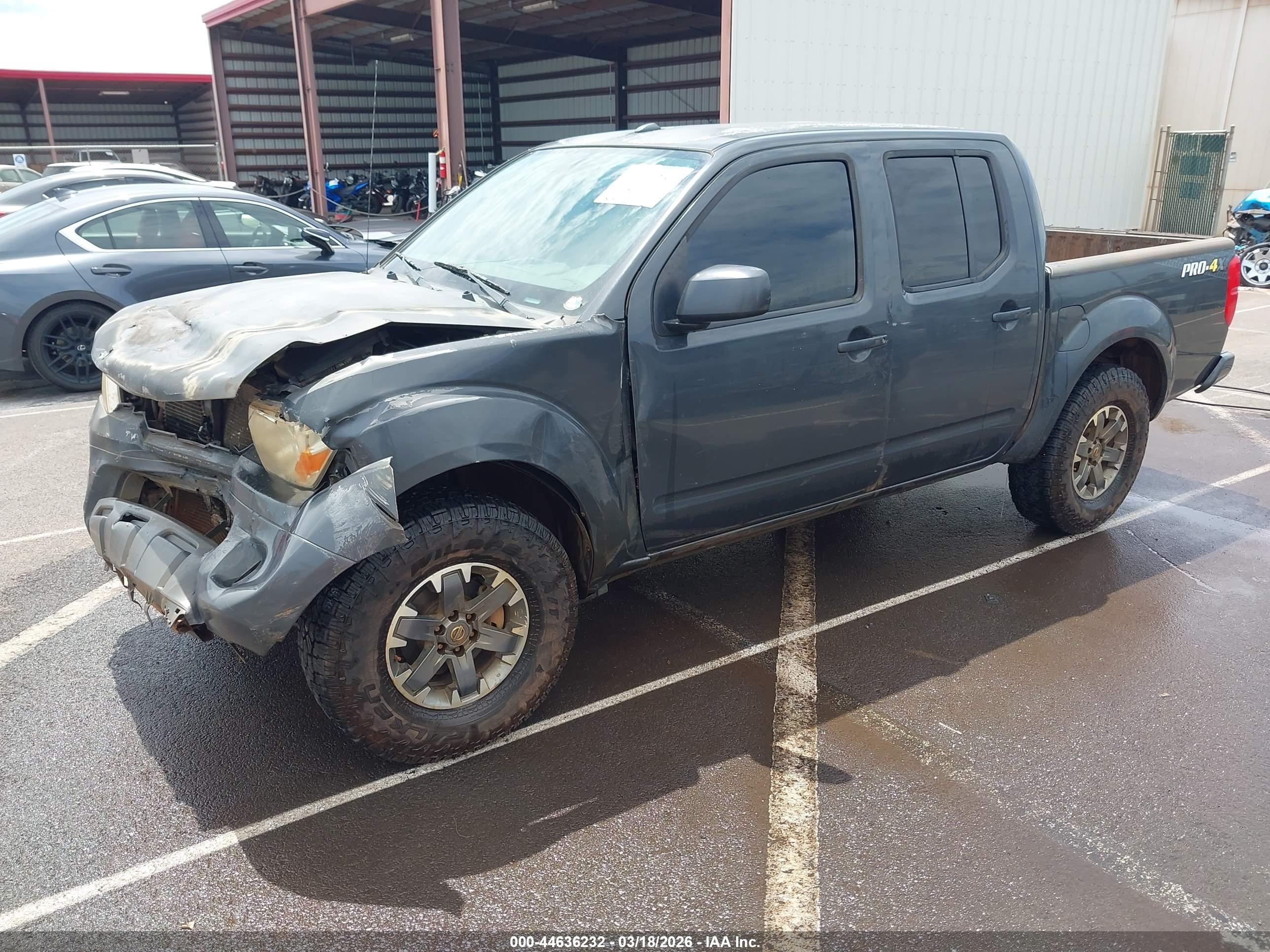2014 Nissan Frontier Pro-4x/s/sl/sv Серый vin: 1N6AD0EV5EN737330