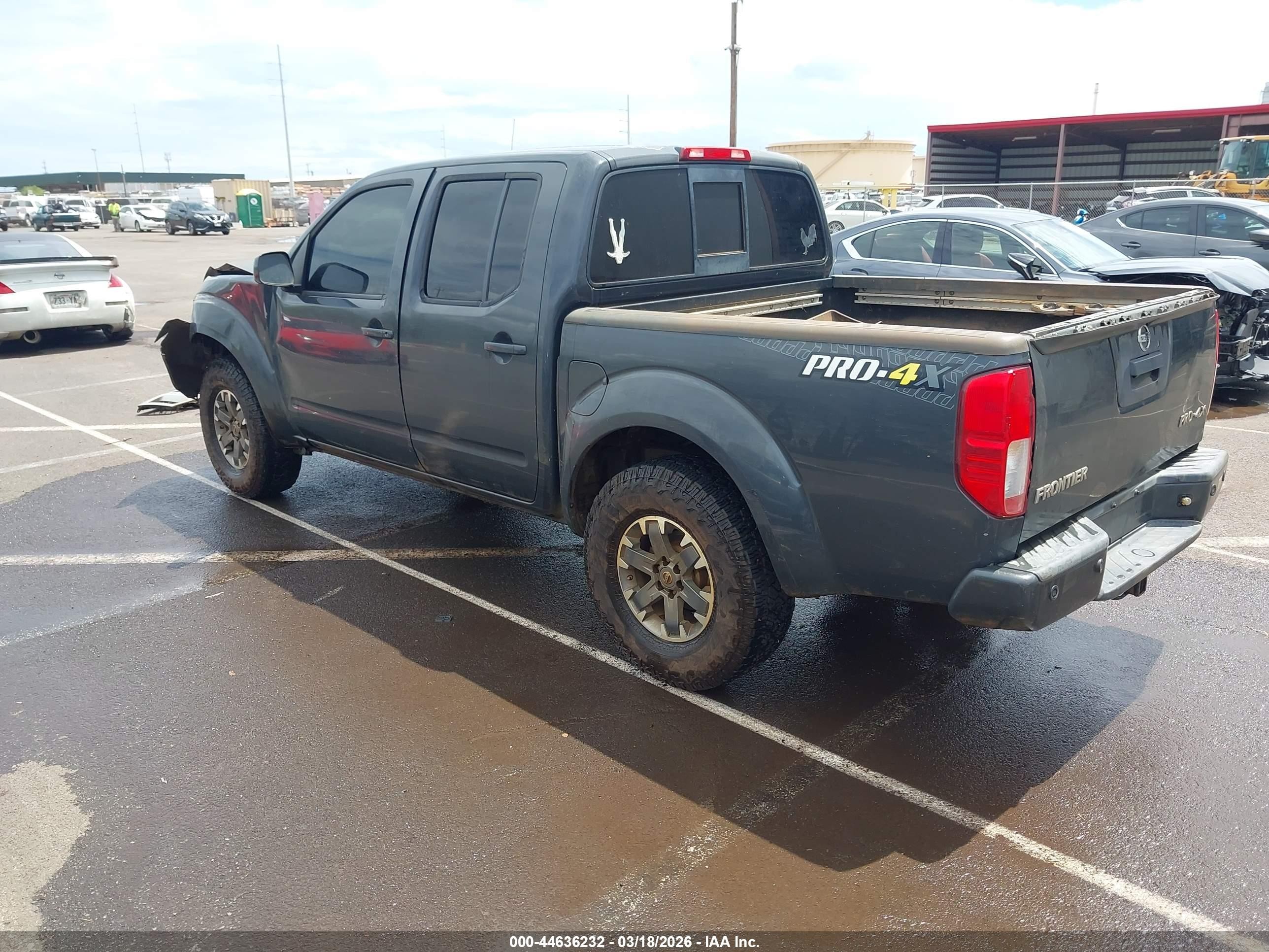 2014 Nissan Frontier Pro-4x/s/sl/sv Серый vin: 1N6AD0EV5EN737330