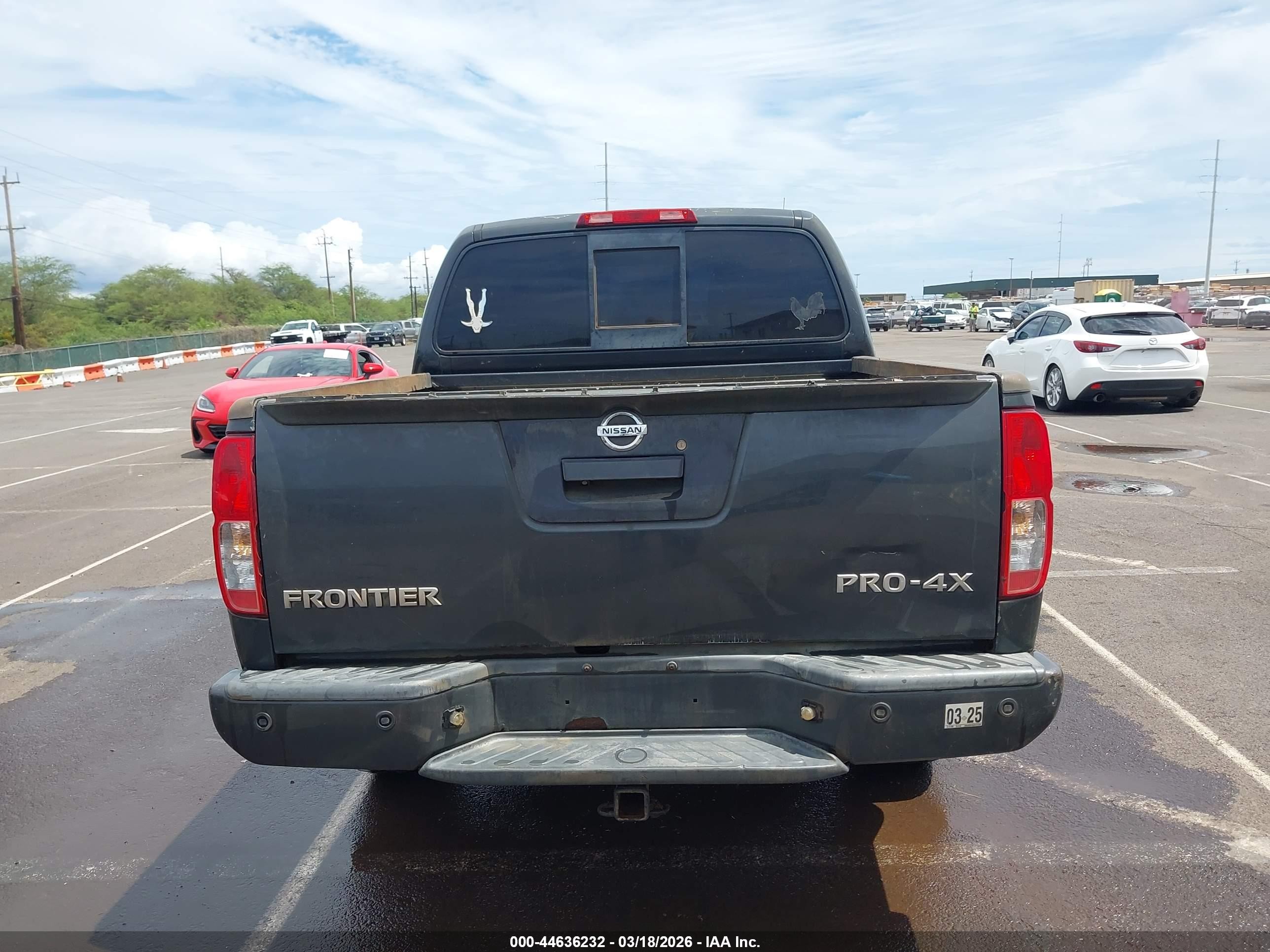 2014 Nissan Frontier Pro-4x/s/sl/sv Серый vin: 1N6AD0EV5EN737330