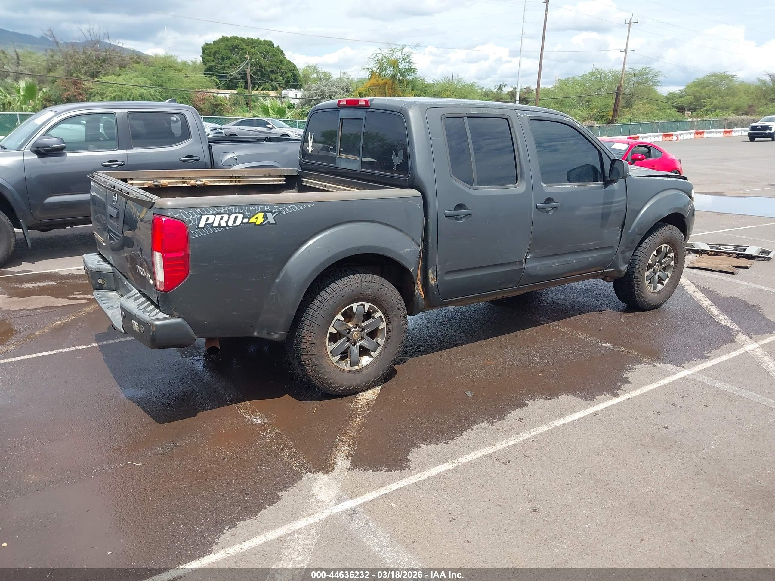 2014 Nissan Frontier Pro-4x/s/sl/sv Серый vin: 1N6AD0EV5EN737330