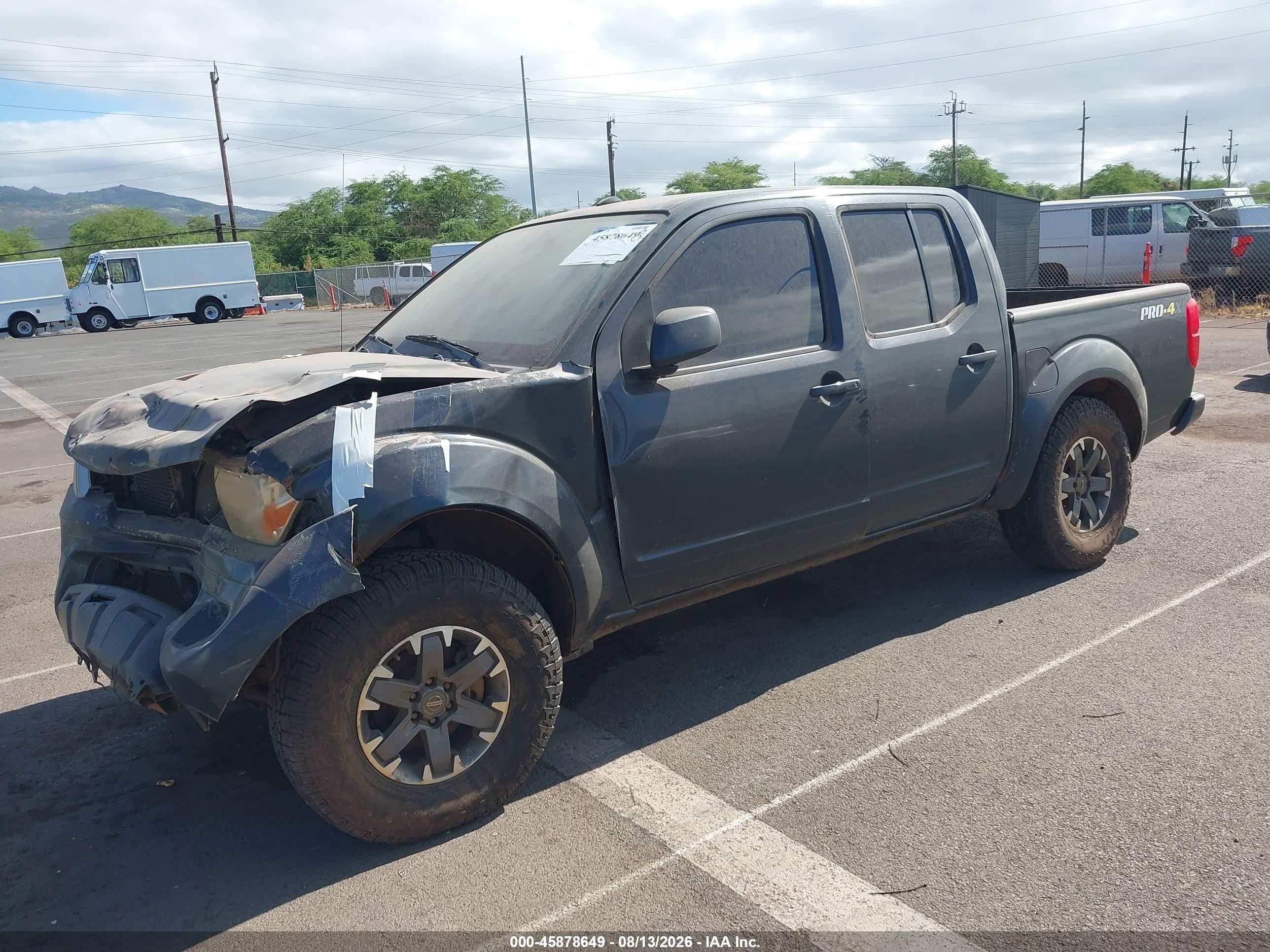 2014 Nissan Frontier Pro-4x/s/sl/sv Серый vin: 1N6AD0EV5EN737330