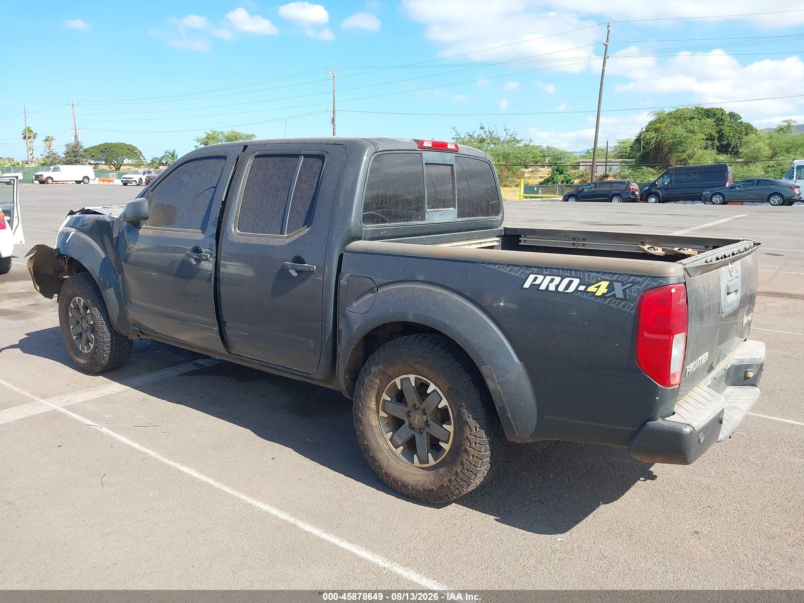 2014 Nissan Frontier Pro-4x/s/sl/sv Серый vin: 1N6AD0EV5EN737330