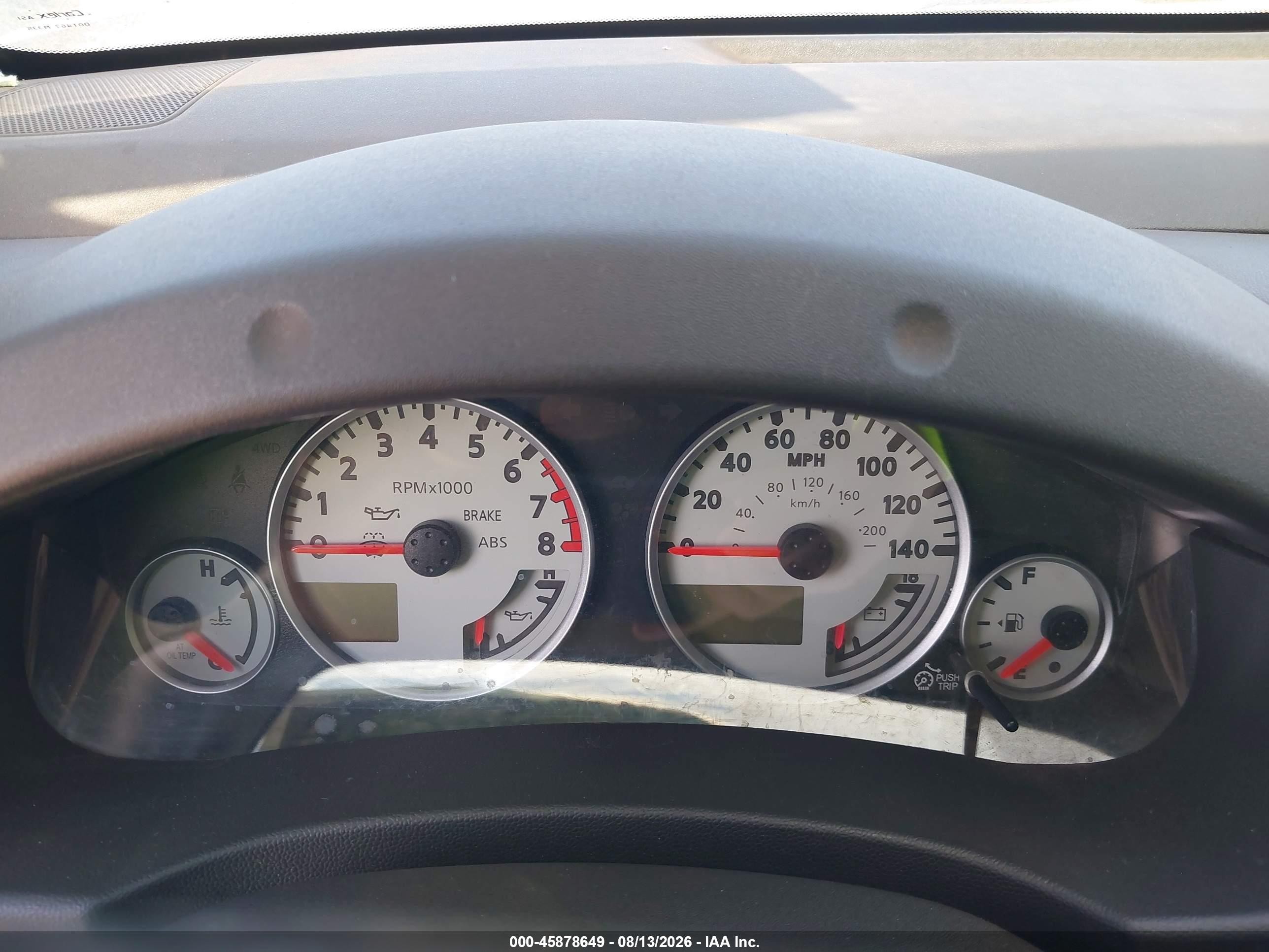 2014 Nissan Frontier Pro-4x/s/sl/sv Серый vin: 1N6AD0EV5EN737330