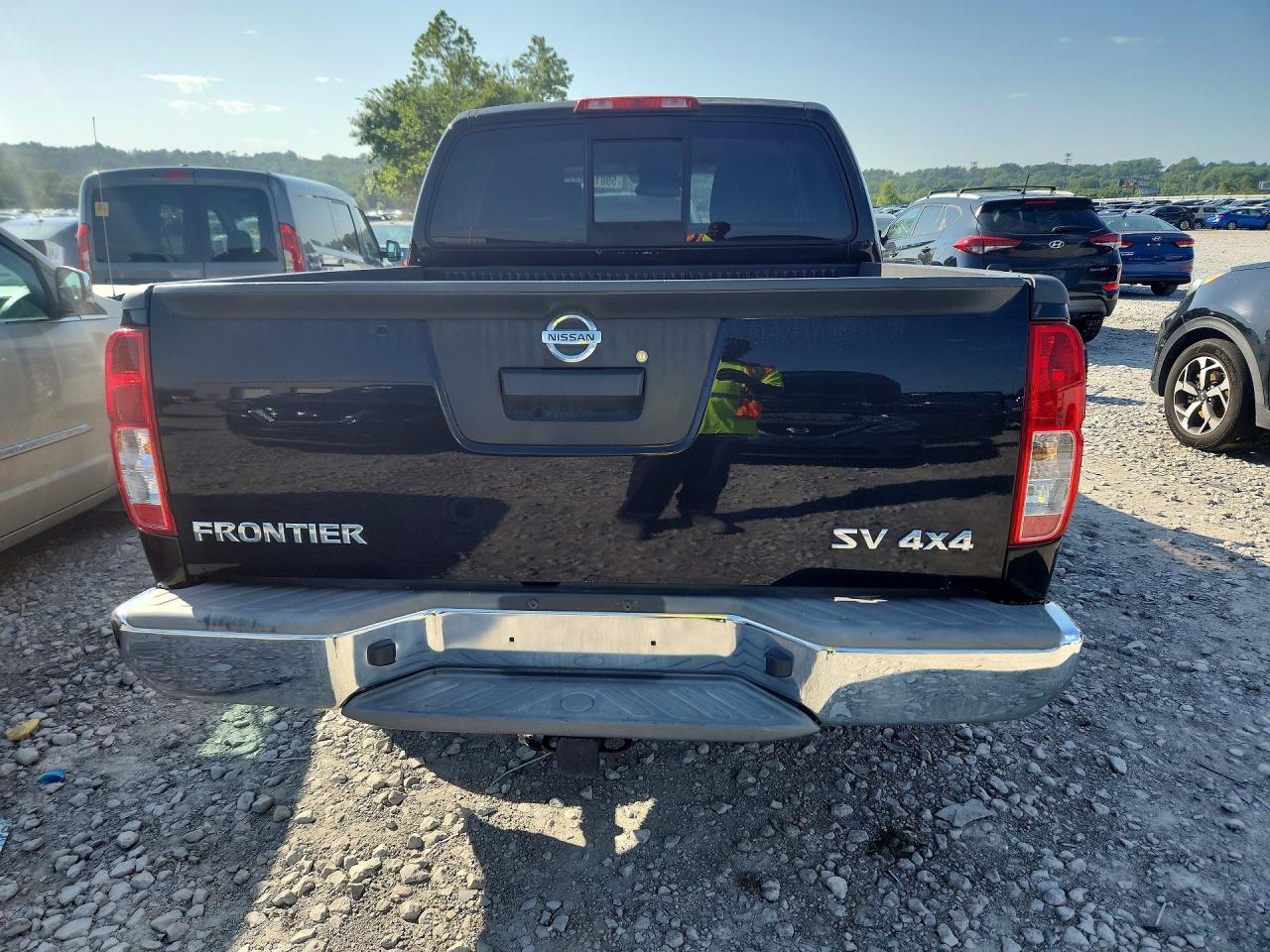 2014 Nissan Frontier Sv Black vin: 1N6AD0EV5EN753303