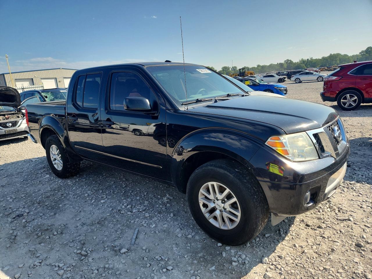 2014 Nissan Frontier Sv Black vin: 1N6AD0EV5EN753303
