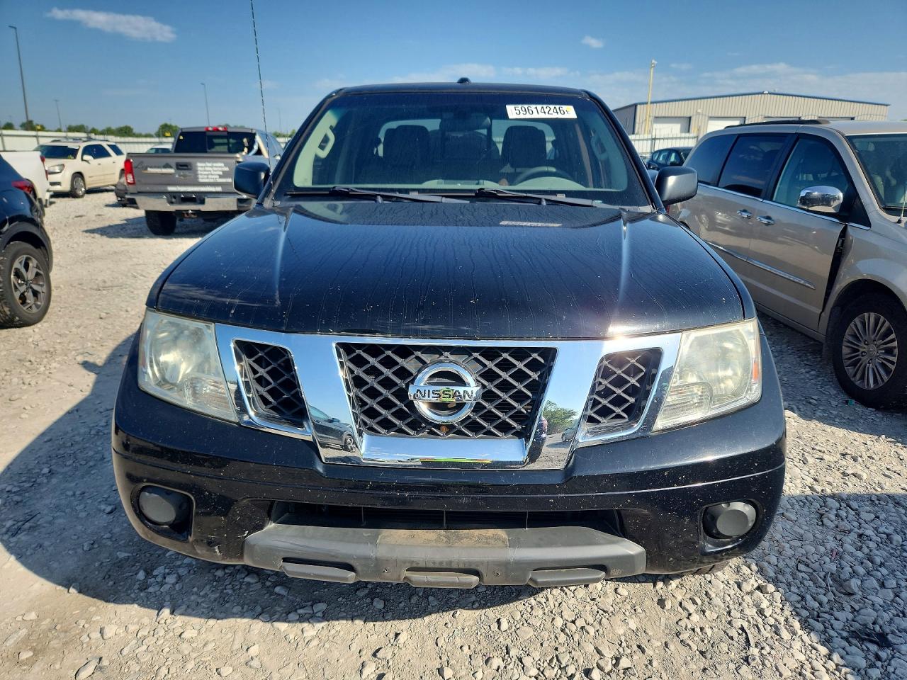 2014 Nissan Frontier Sv Black vin: 1N6AD0EV5EN753303