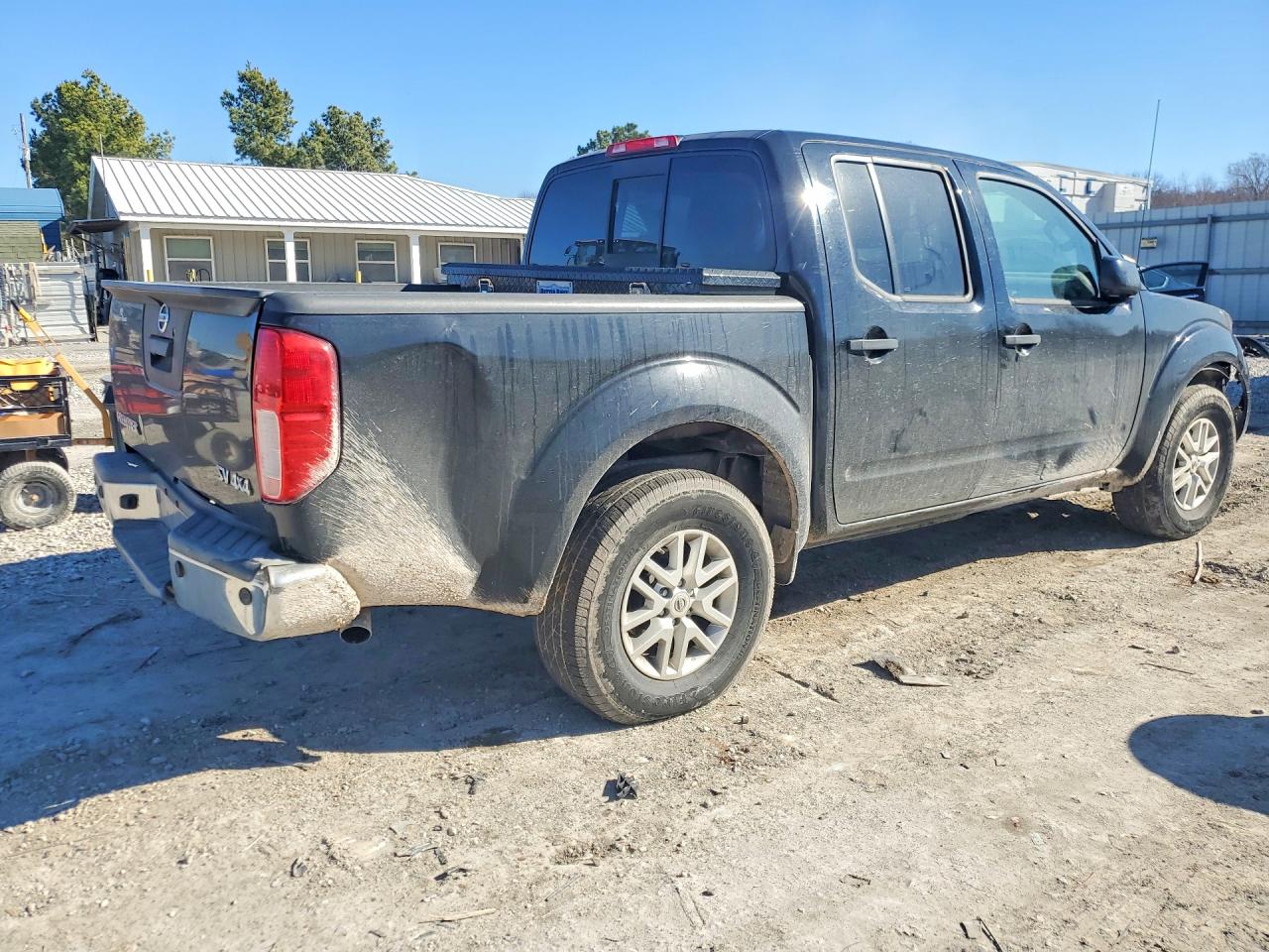 2015 Nissan Frontier S Black vin: 1N6AD0EV5FN703664