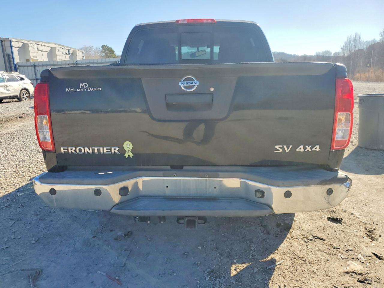 2015 Nissan Frontier S Black vin: 1N6AD0EV5FN703664