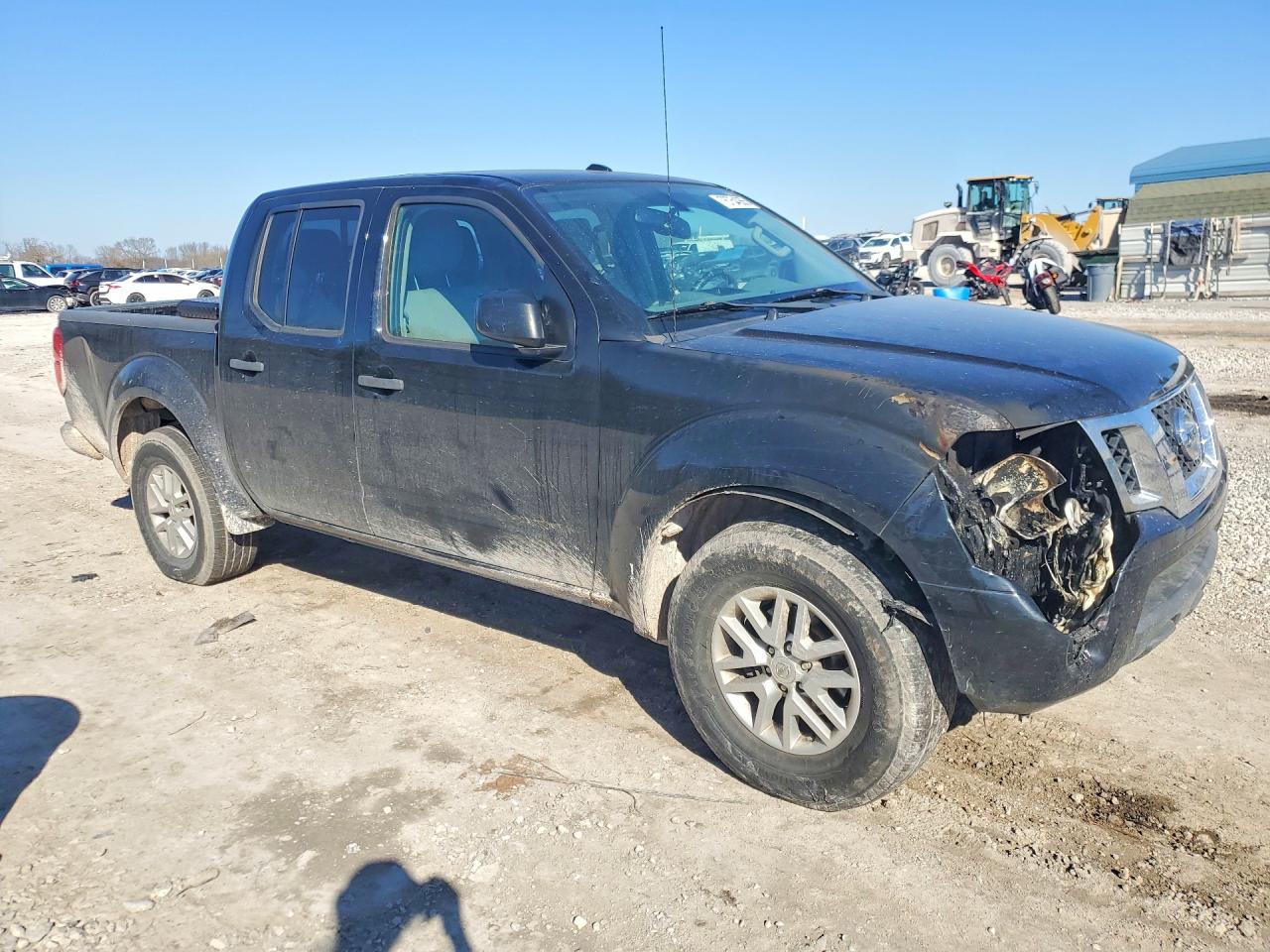 2015 Nissan Frontier S Black vin: 1N6AD0EV5FN703664