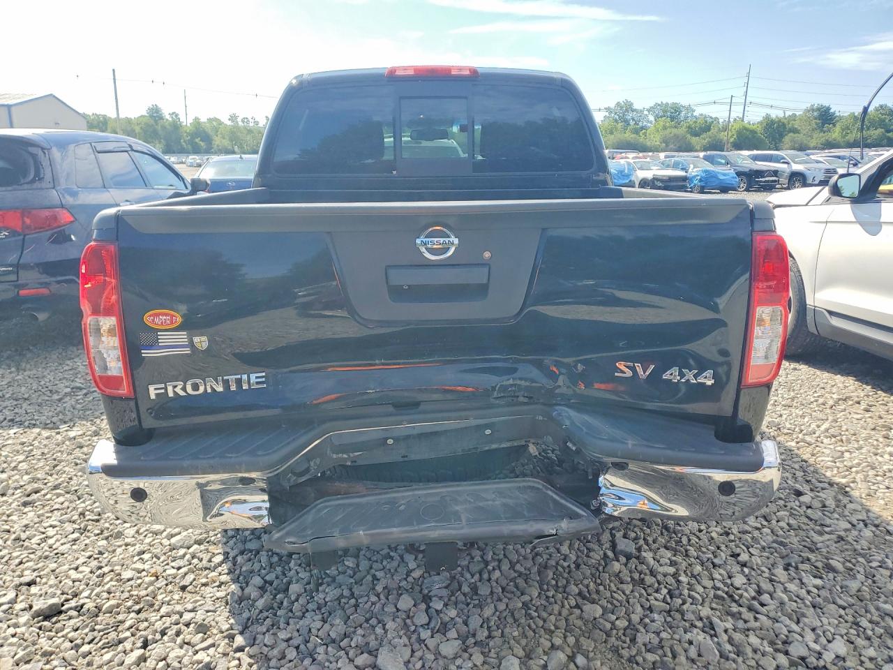 2015 Nissan Frontier S Black vin: 1N6AD0EV5FN706774