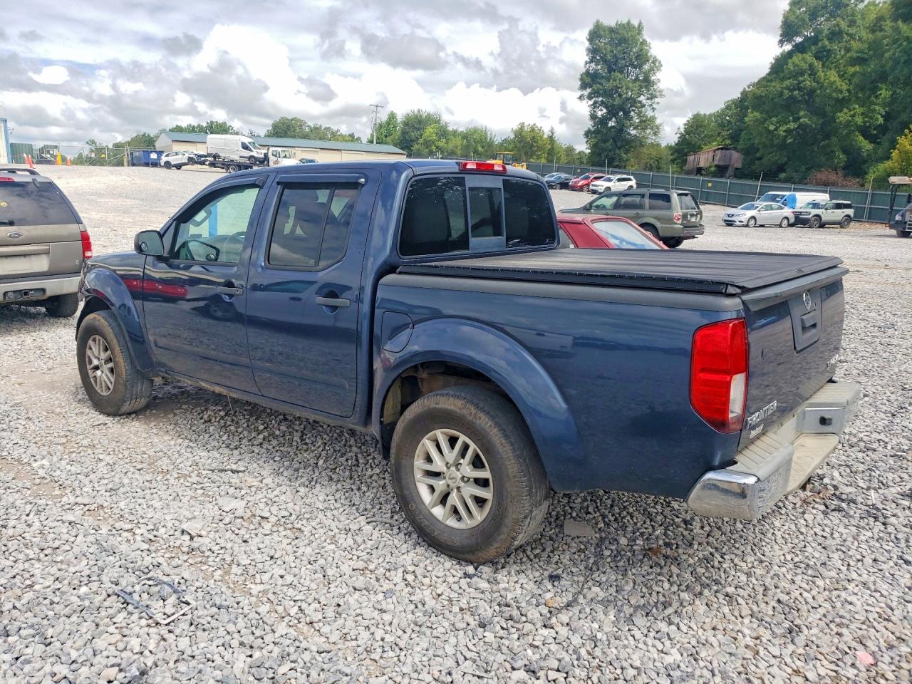 2015 Nissan Frontier Sv Blue vin: 1N6AD0EV5FN740858