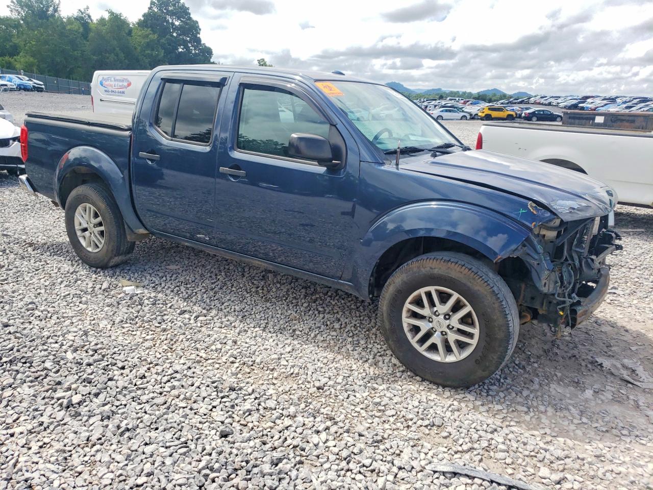 2015 Nissan Frontier Sv Blue vin: 1N6AD0EV5FN740858